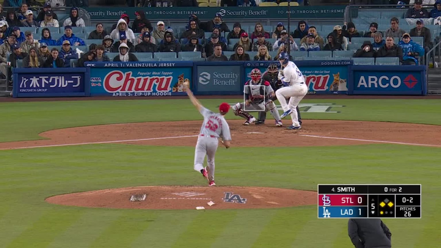 Will Smith's RBI single | 03/30/2024 | Los Angeles Dodgers