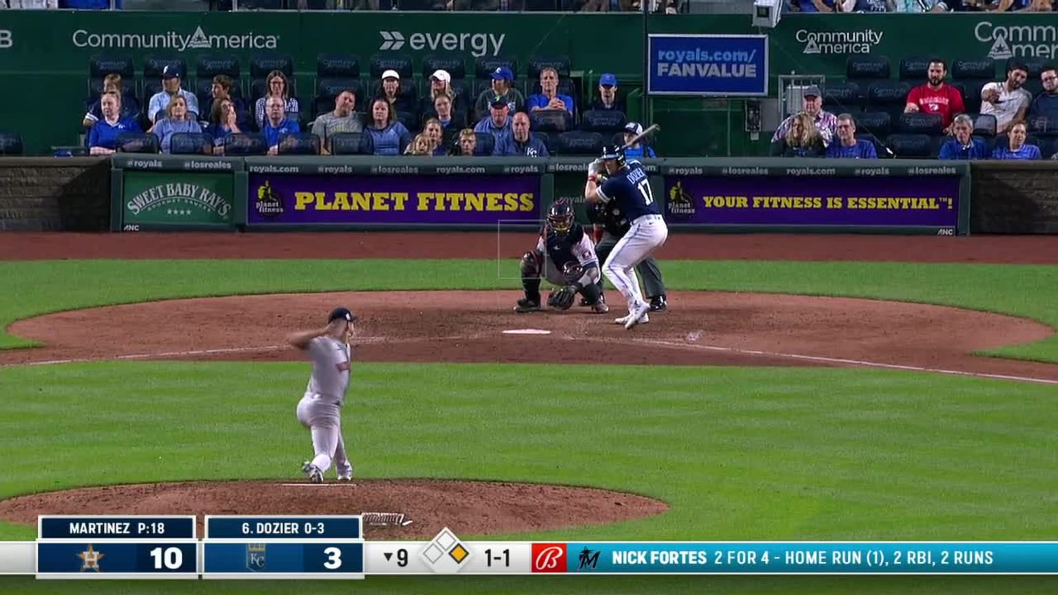 Seth Martinez Foul to Hunter Dozier | 06/03/2022 | Houston Astros