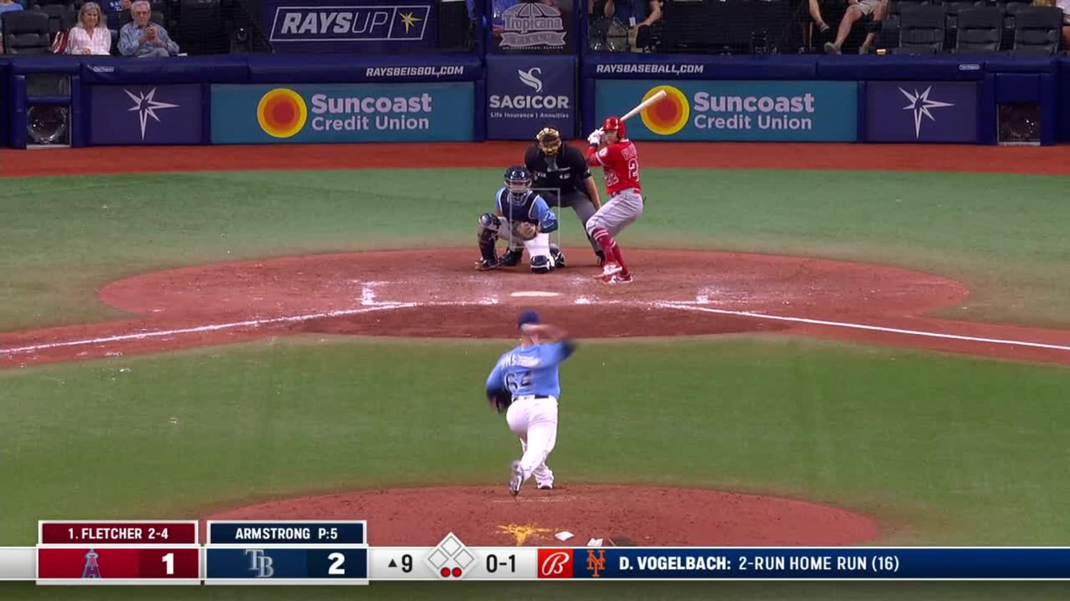 Shawn Armstrong Called Strike to David Fletcher 08/22/2022