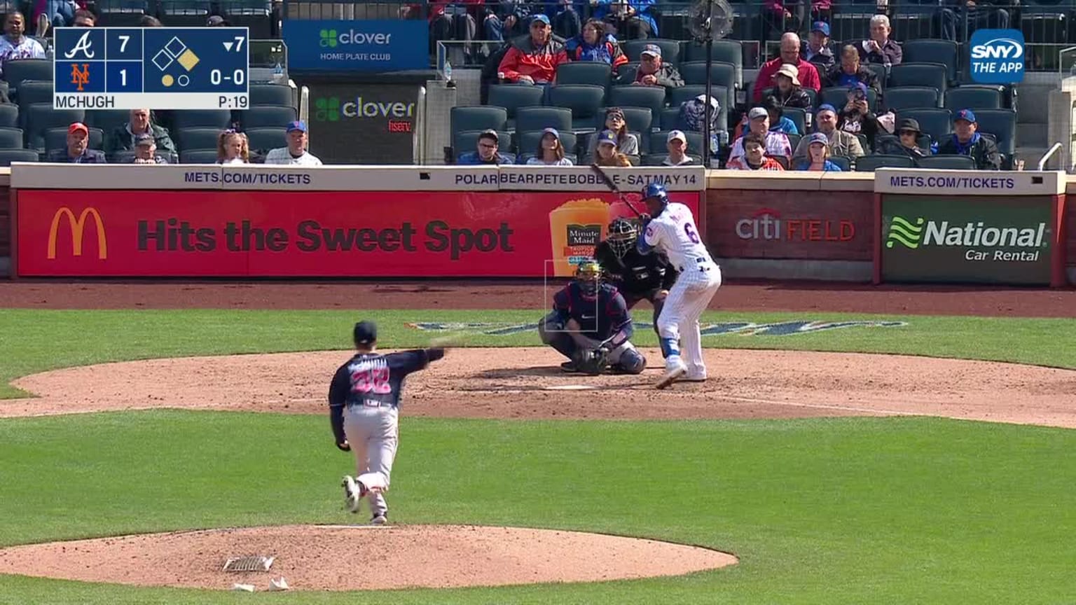 Collin McHugh Ball to Starling Marte 05/04/2022