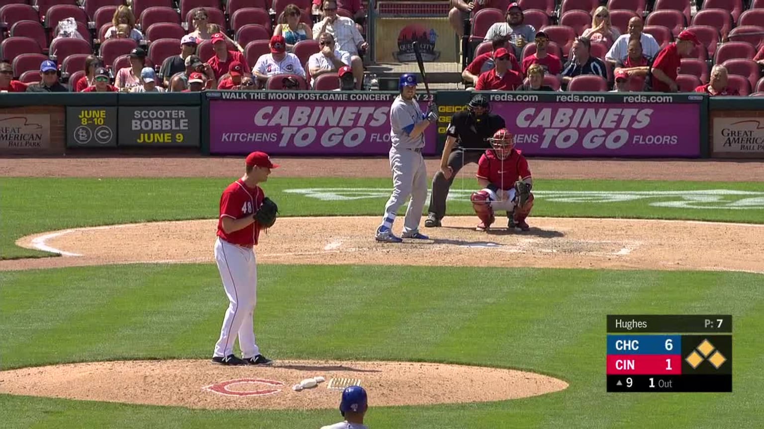 Jared Hughes Foul to Victor Caratini 05/20/2018