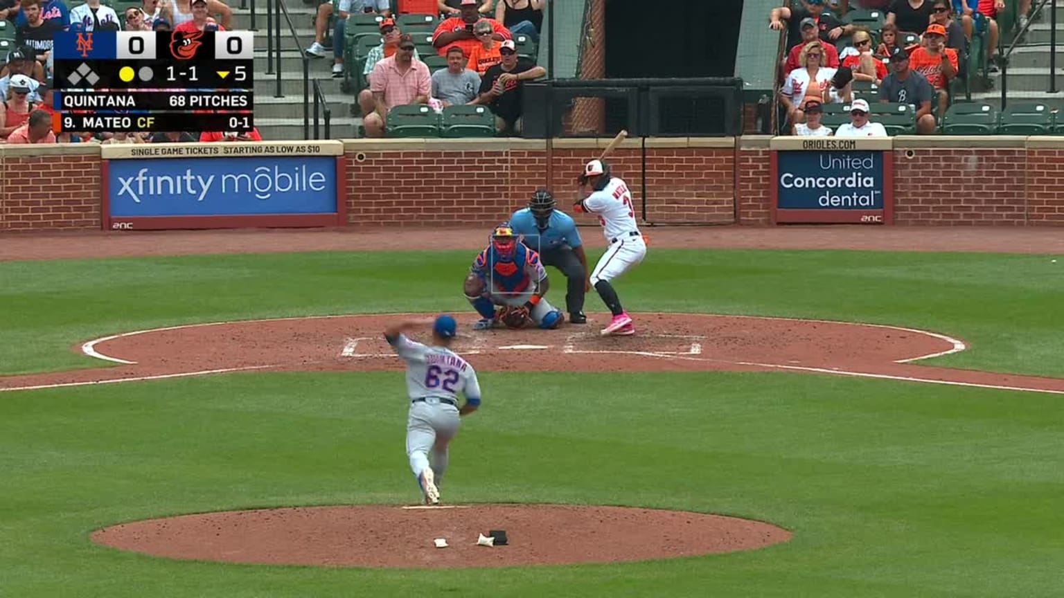 Mlb Triples Jorge Mateo triples (2) on a sharp line drive to center fielder Rafael ...