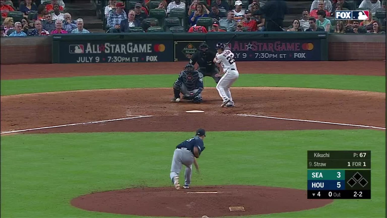 Myles Straw called out on strikes. 06/29/2019 New York Yankees
