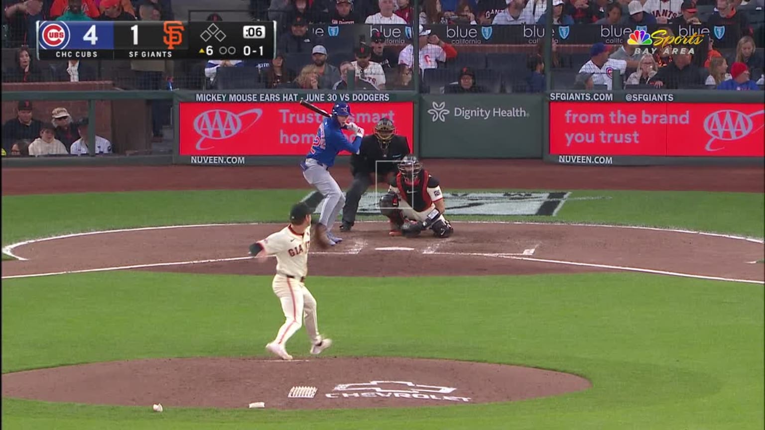 Karson Simas Triples on Fly Ball to Right Fielder Austin Hendrick – April 23, 2026