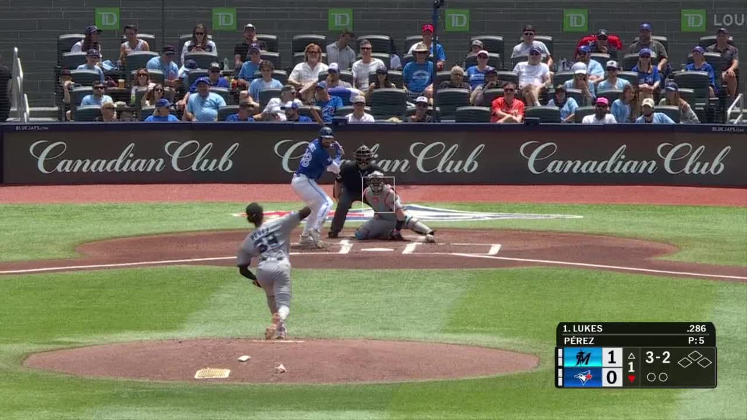 Eury Pérez Ks Nathan Lukes | 05/27/2026 | MLB.com