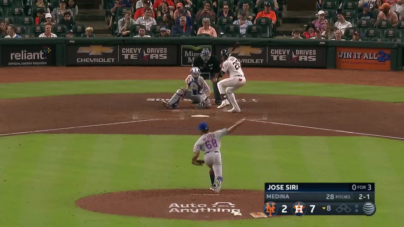 Jose Siri's solo home run, 06/21/2022