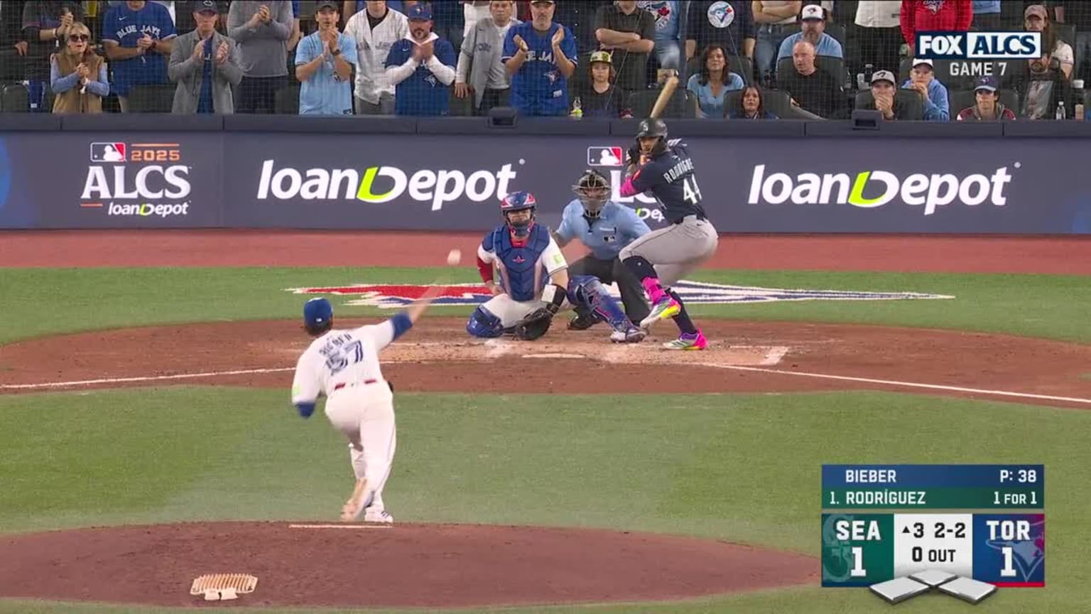 Julio Rodríguez's solo home run | 10/20/2025 | Seattle Mariners