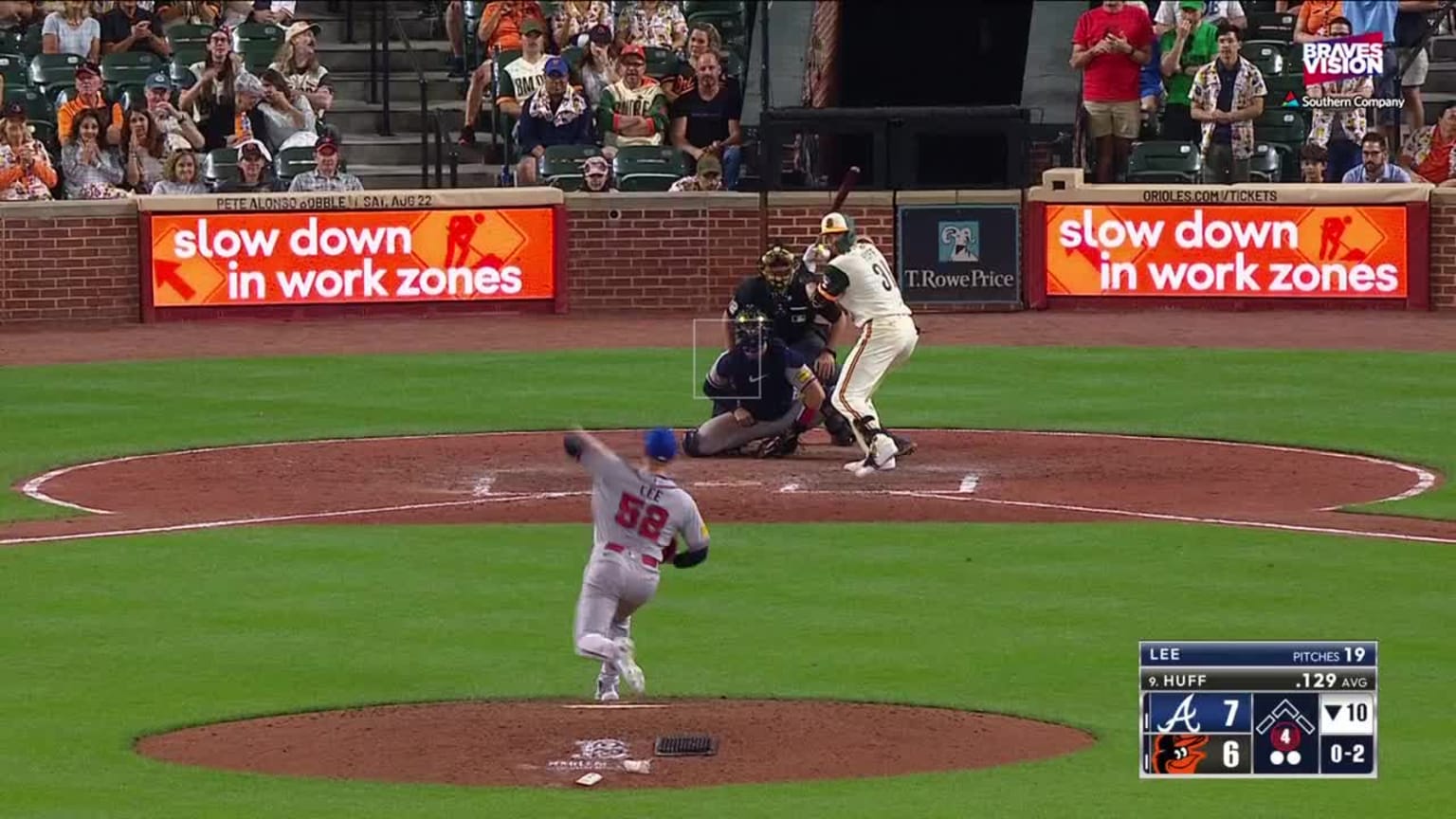 Dylan Lee strikes out Sam Huff, secures Braves' win | 07/24/2026