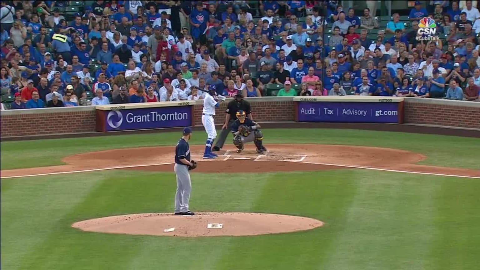 Jimmy Nelson Strike cantado to Dexter Fowler | 17/08/2016 | Lasmayores.com