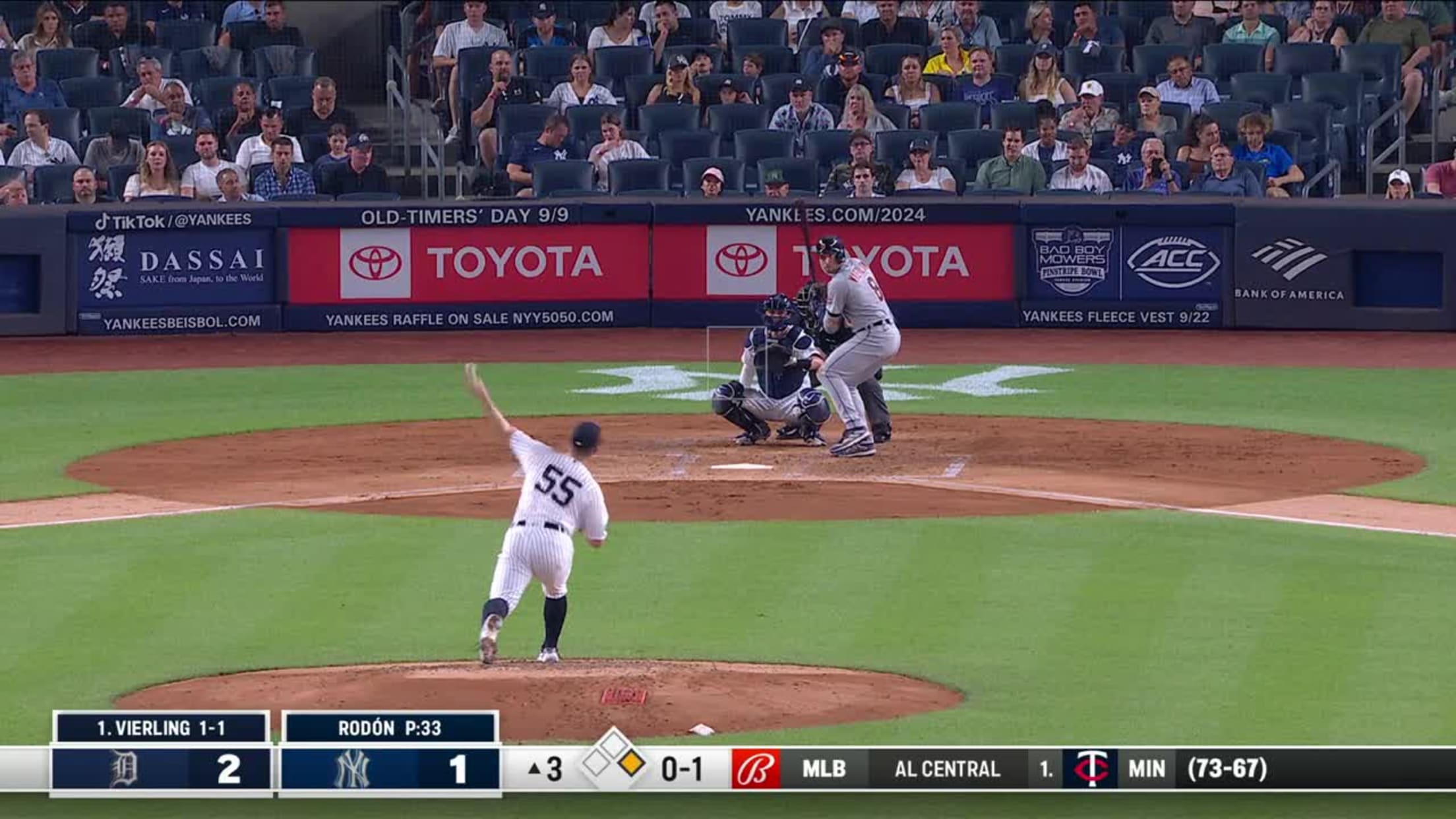 Matt Vierling's RBI single, 09/23/2022