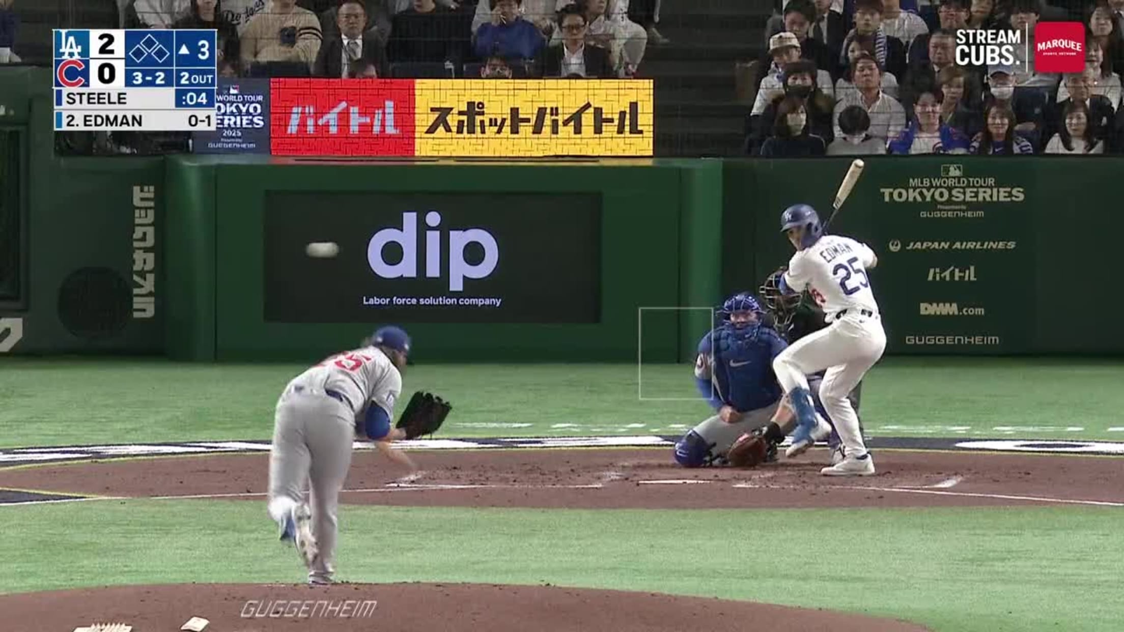 Tommy Edman hits first homer of 2025 season | 03/19/2025 | MLB Japan