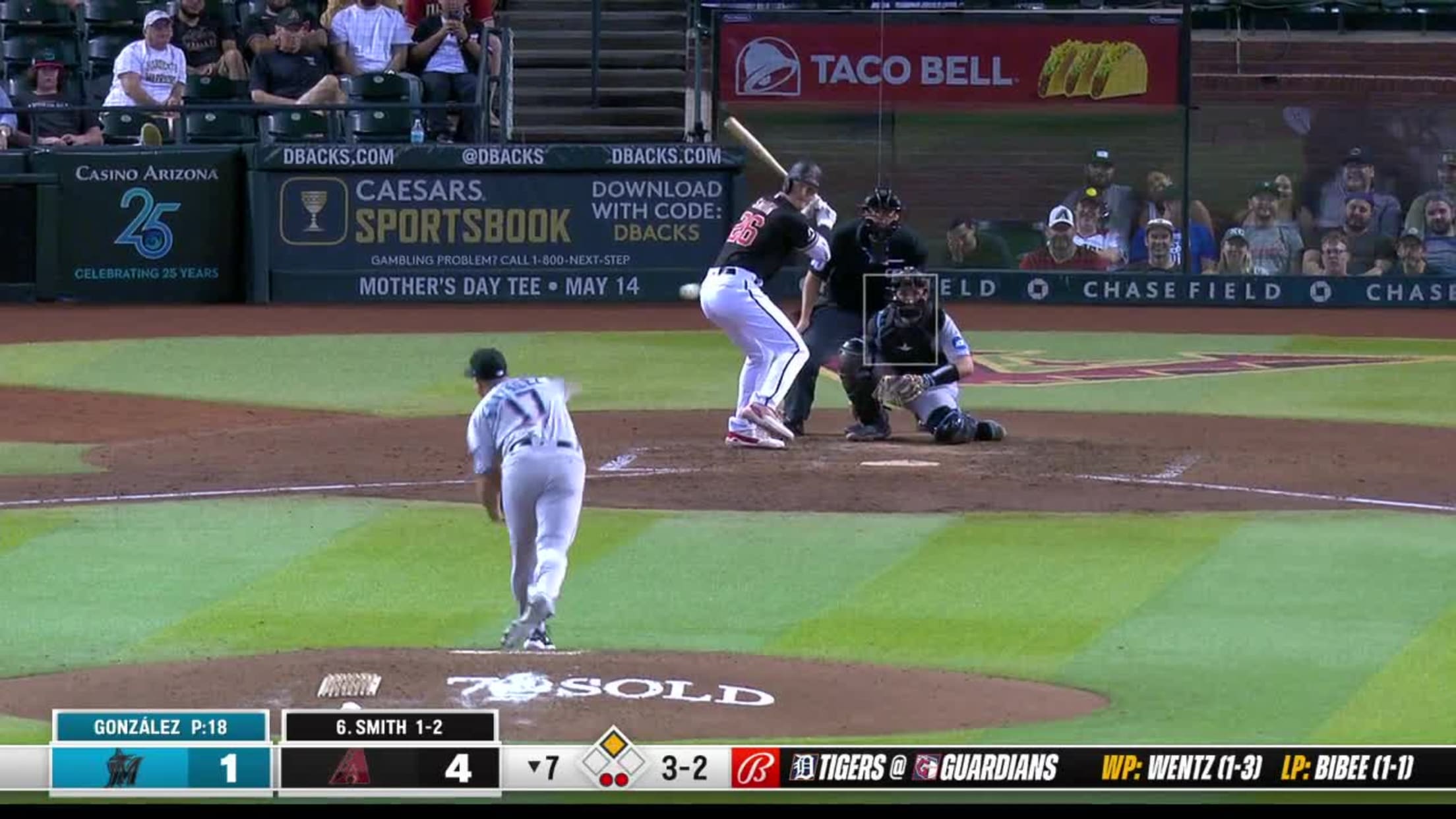 Pavin Smith's RBI single, 05/08/2023