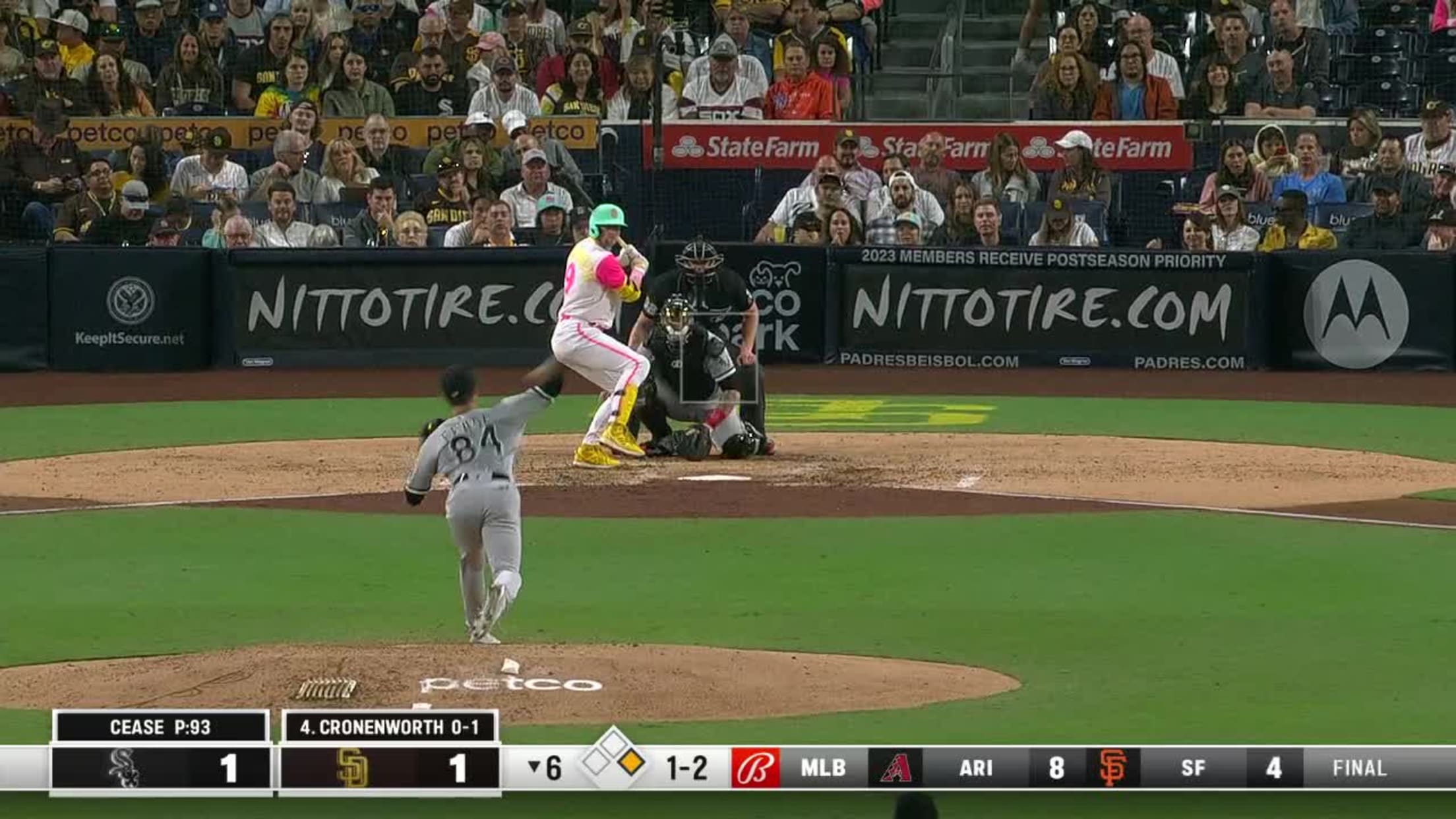 Jake Cronenworth's two-run single, 05/01/2021