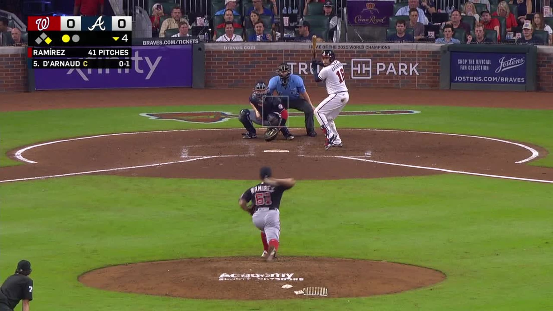 federalbaseball on X: Benches did not clear on this 52 MPH hit-by-pitch  from Dee Strange-Gordon on Travis D'Arnaud in the #Nats and #Braves' 15-3  blowout in Atlanta:  / X