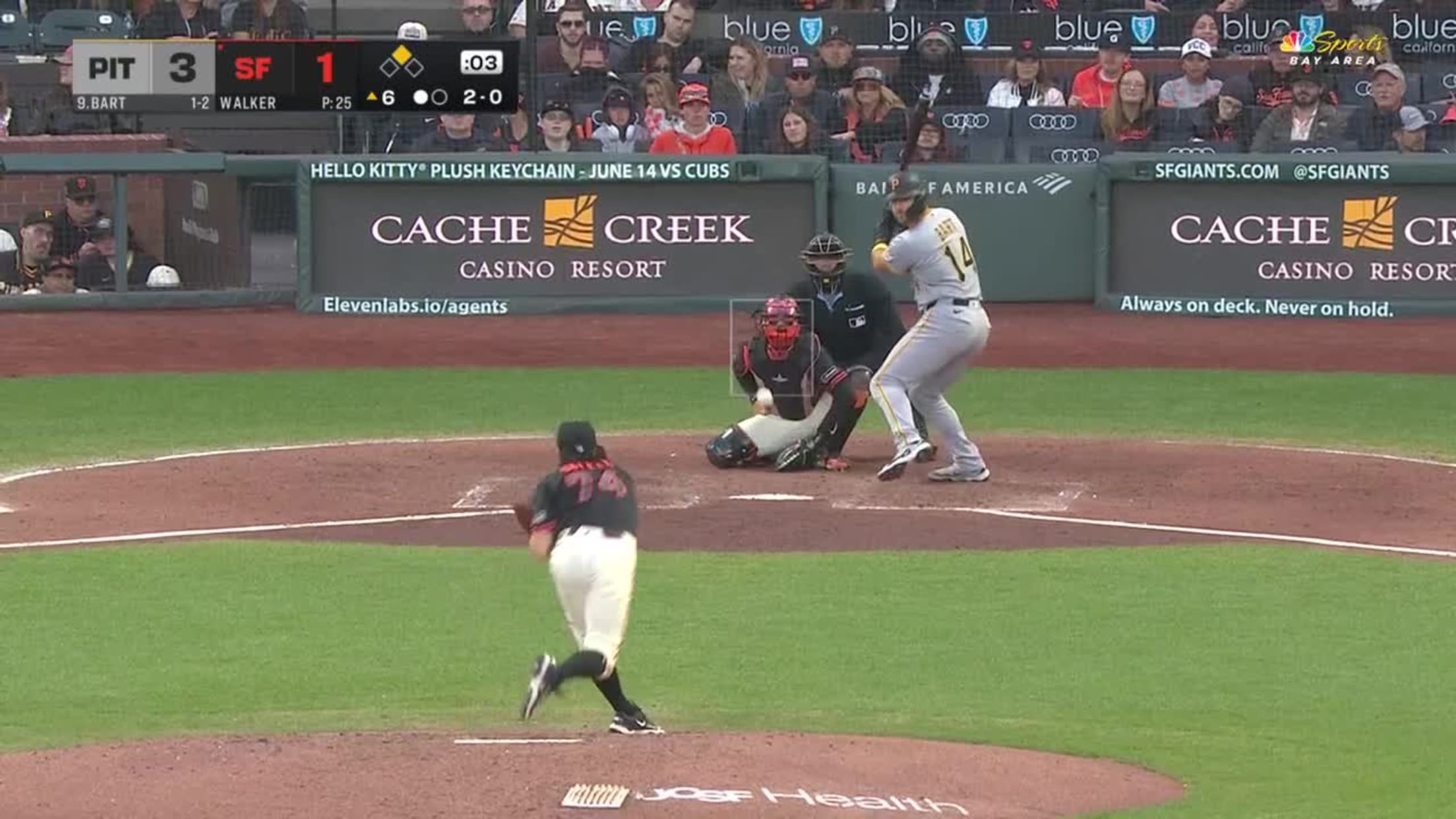 Joey Bart's RBI single | 05/09/2026 | MLB.com