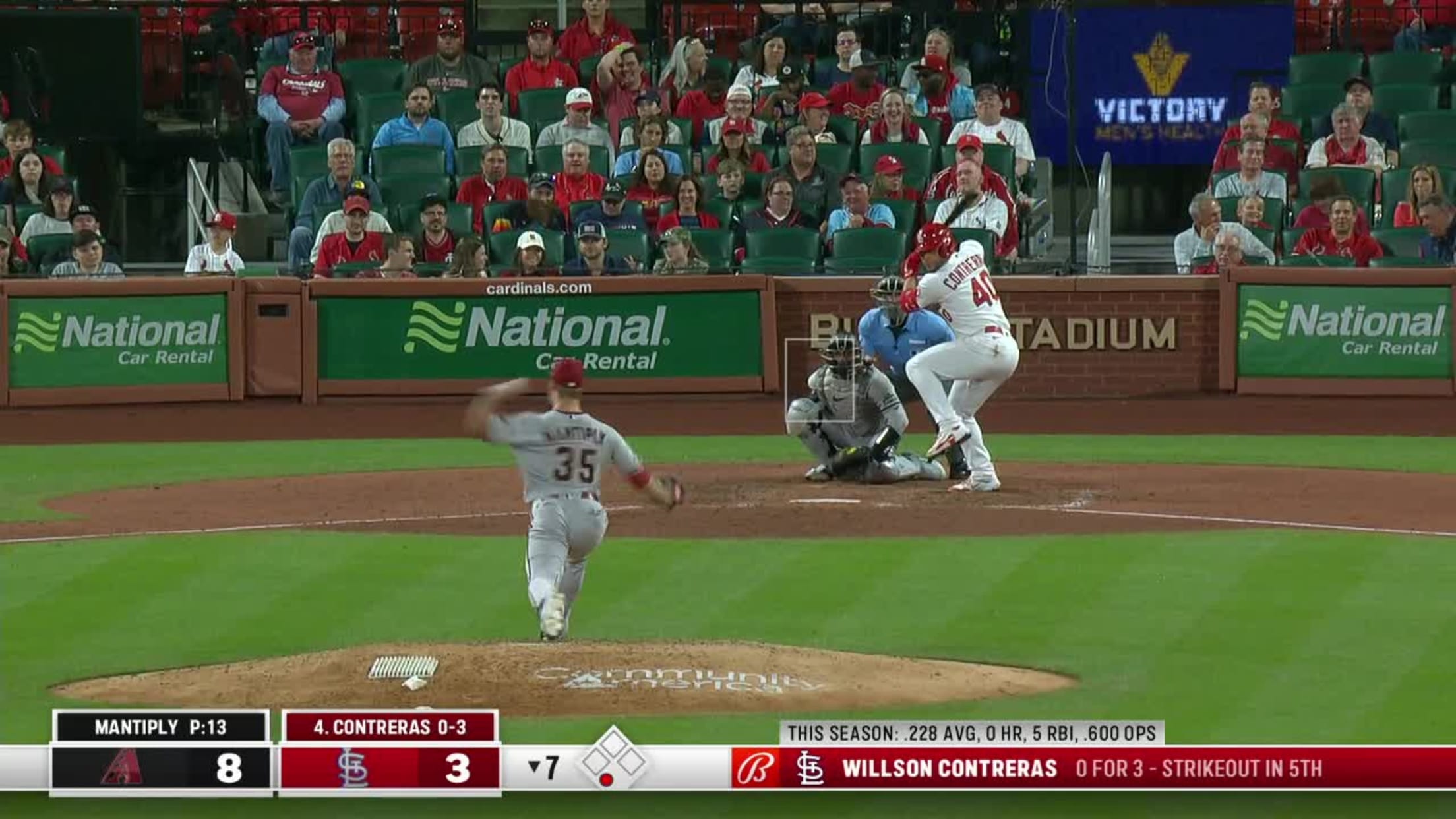 Barstool Baseball on X: Common Willson Contreras Solo Shot https