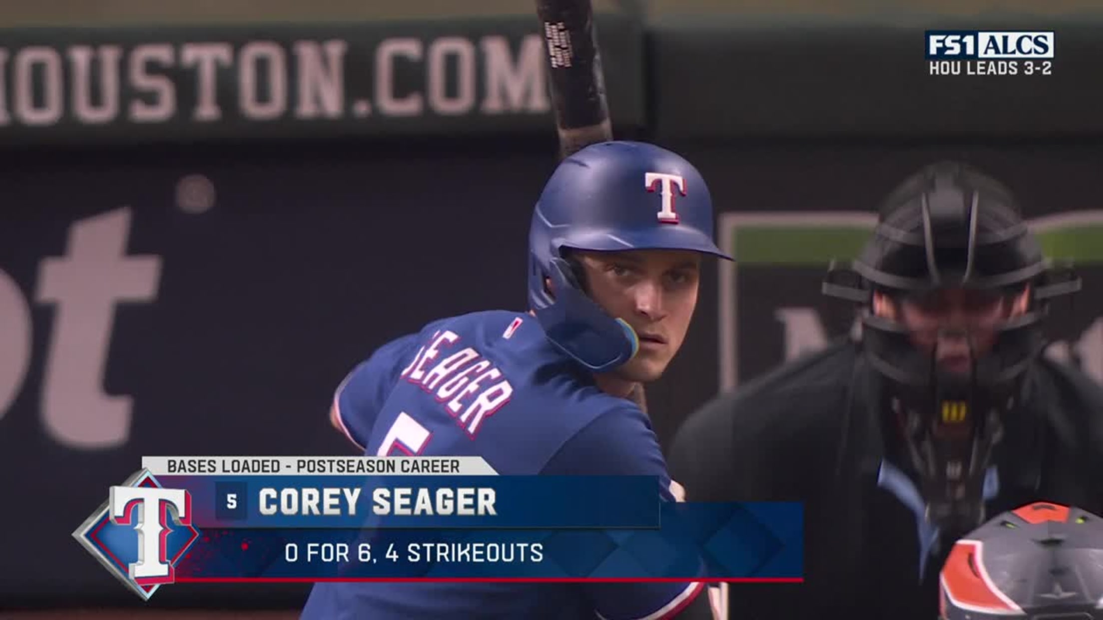 Corey Seager 30th Home Run of the Season #Rangers #MLB Distance: 353ft Exit  Velocity: 114 MPH Launch Angle: 19° Pitch: 94mph Sinker…