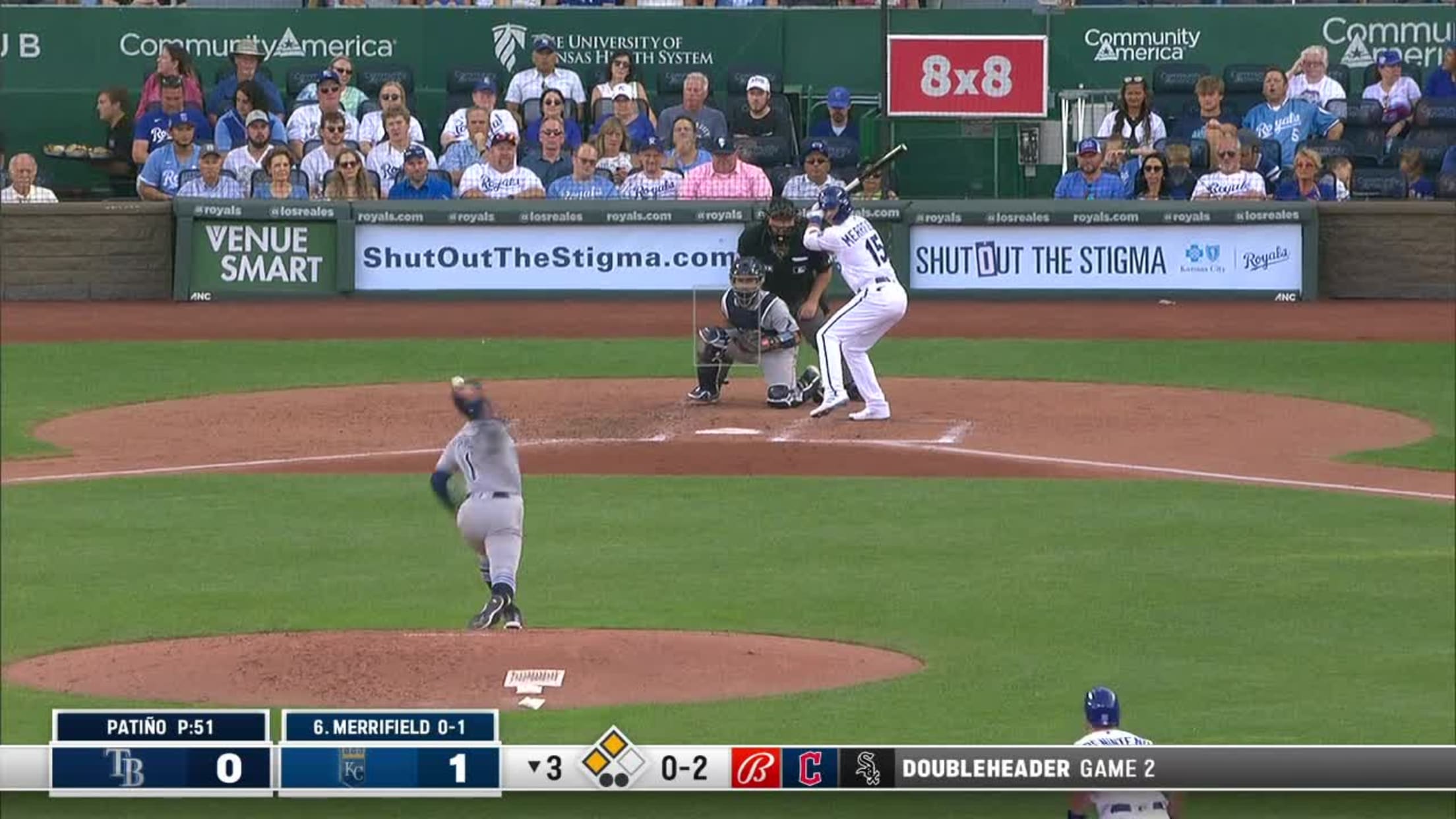 Whit Merrifield's two-run double, 07/04/2023