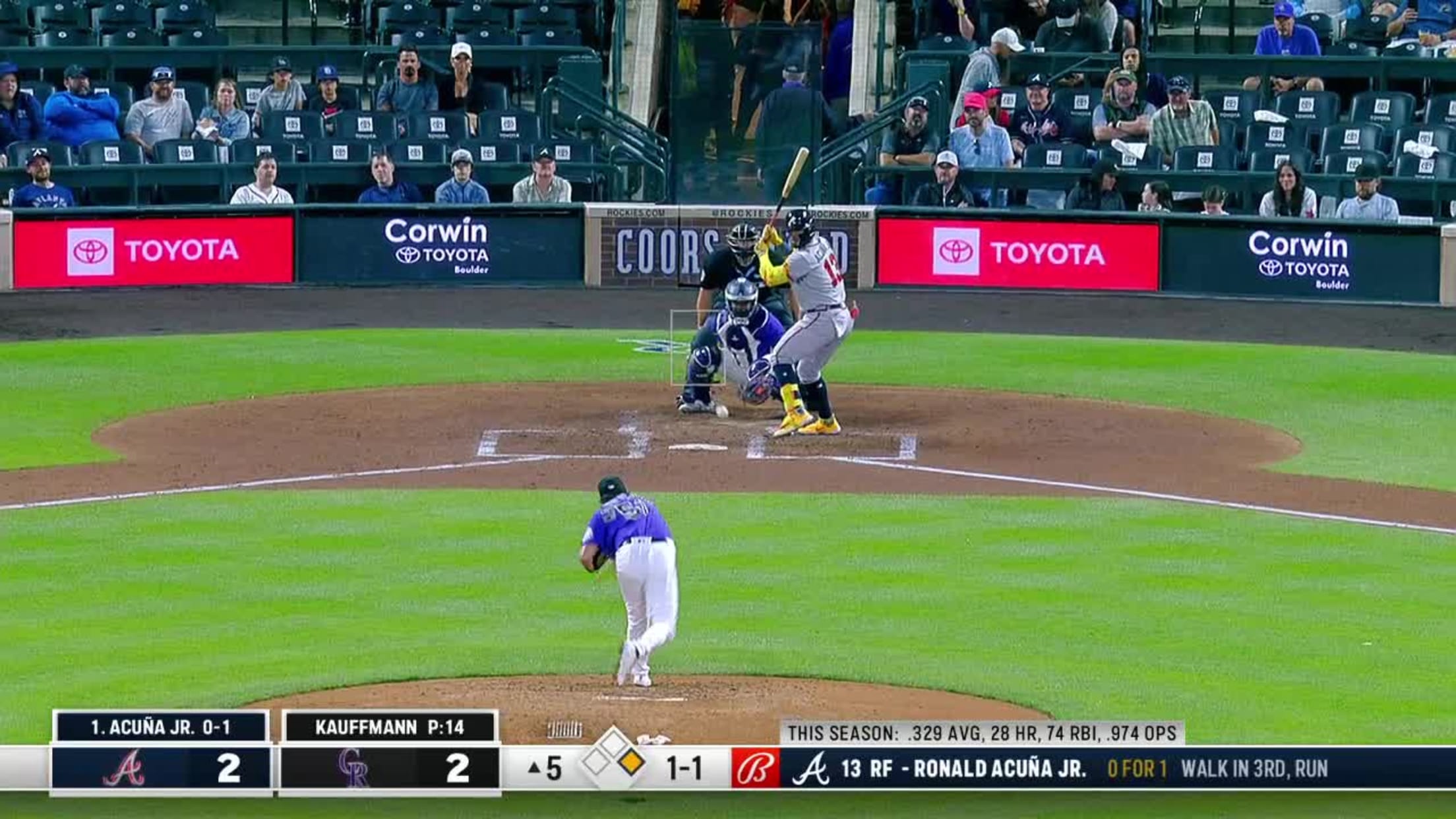 Acuña Jr.'s three-run HR (2), 04/03/2023