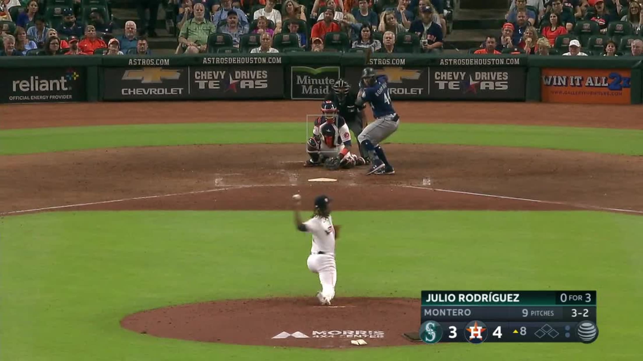 Julio Rodríguez hits 30th home run, but Mariners fall 8-5 to