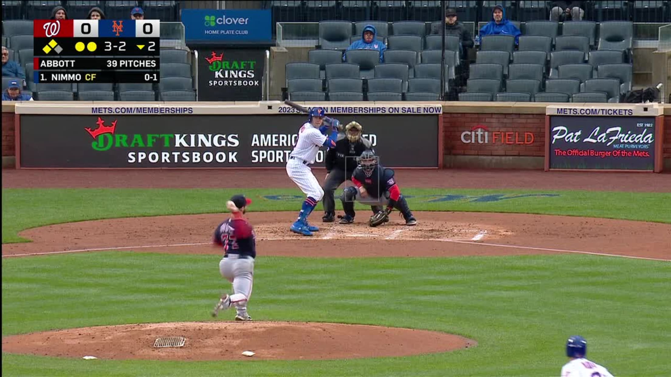 WATCH: Brandon Nimmo blasts leadoff home run to give Mets early answer in  Subway Series