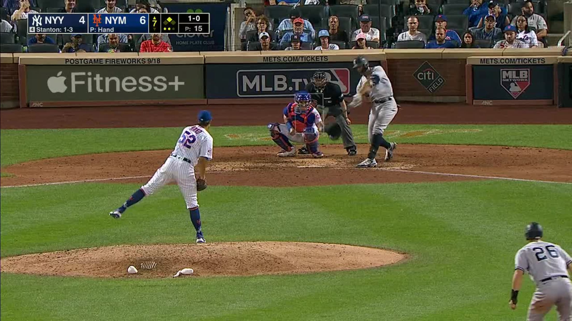 Giancarlo Stanton's two-run homer, 09/26/2021