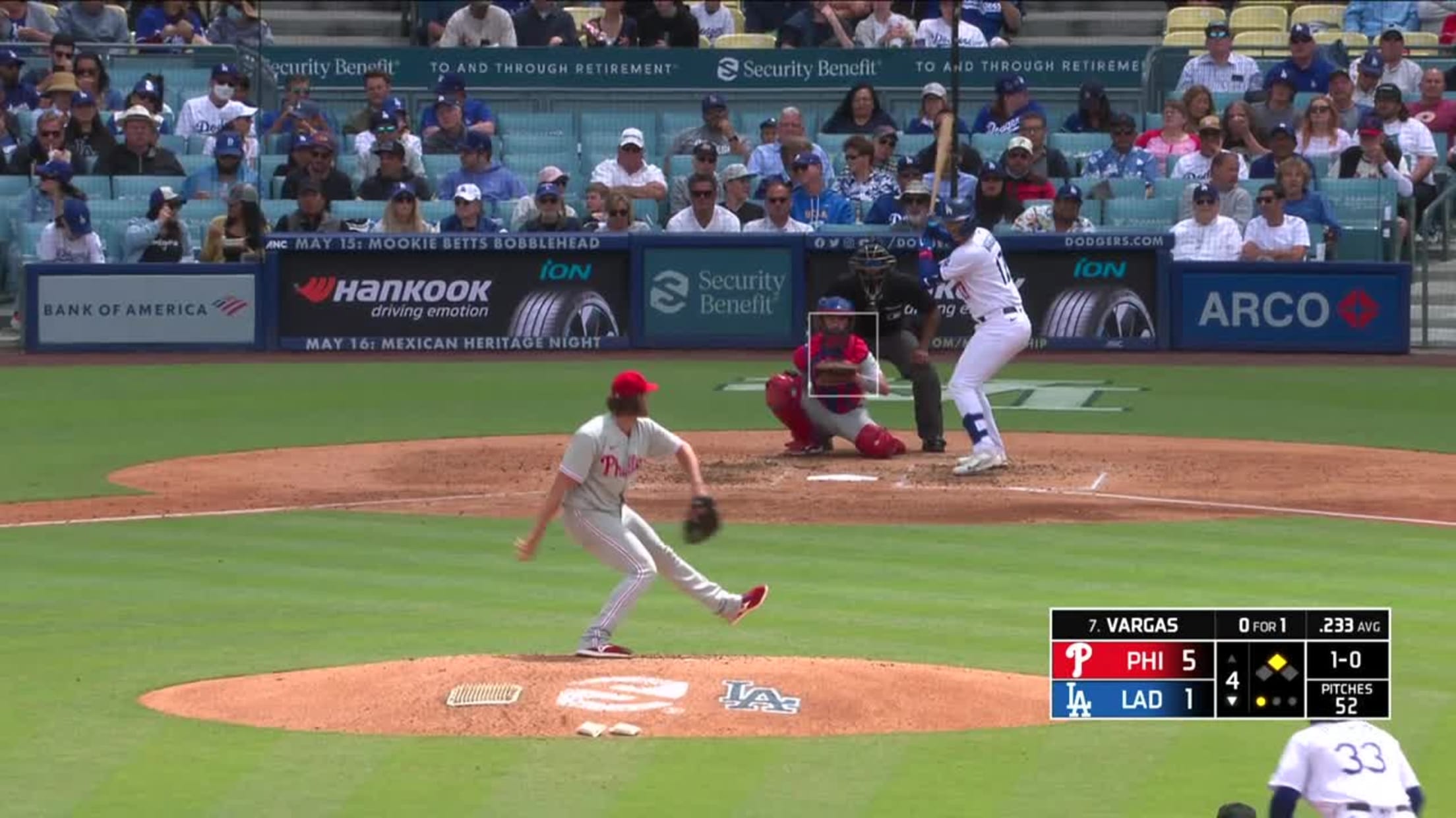 Miguel Vargas SLUGS a Solo Home Run!, 7th HR of 2023, Los Angeles Dodgers