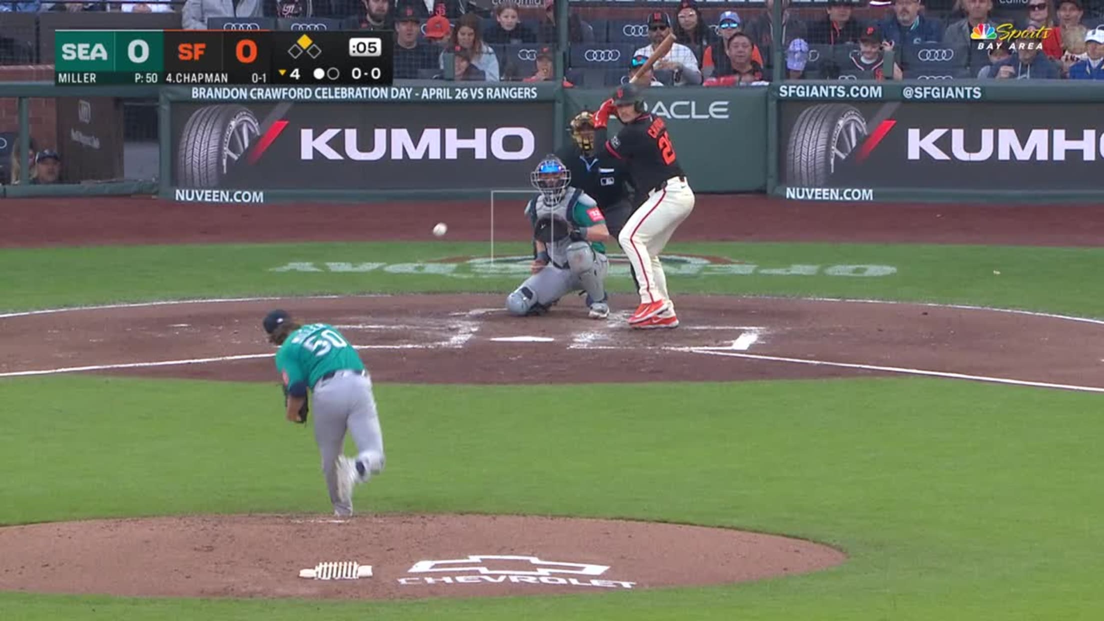 Jung Hoo Lee steals third base | 04/05/2025 | San Francisco