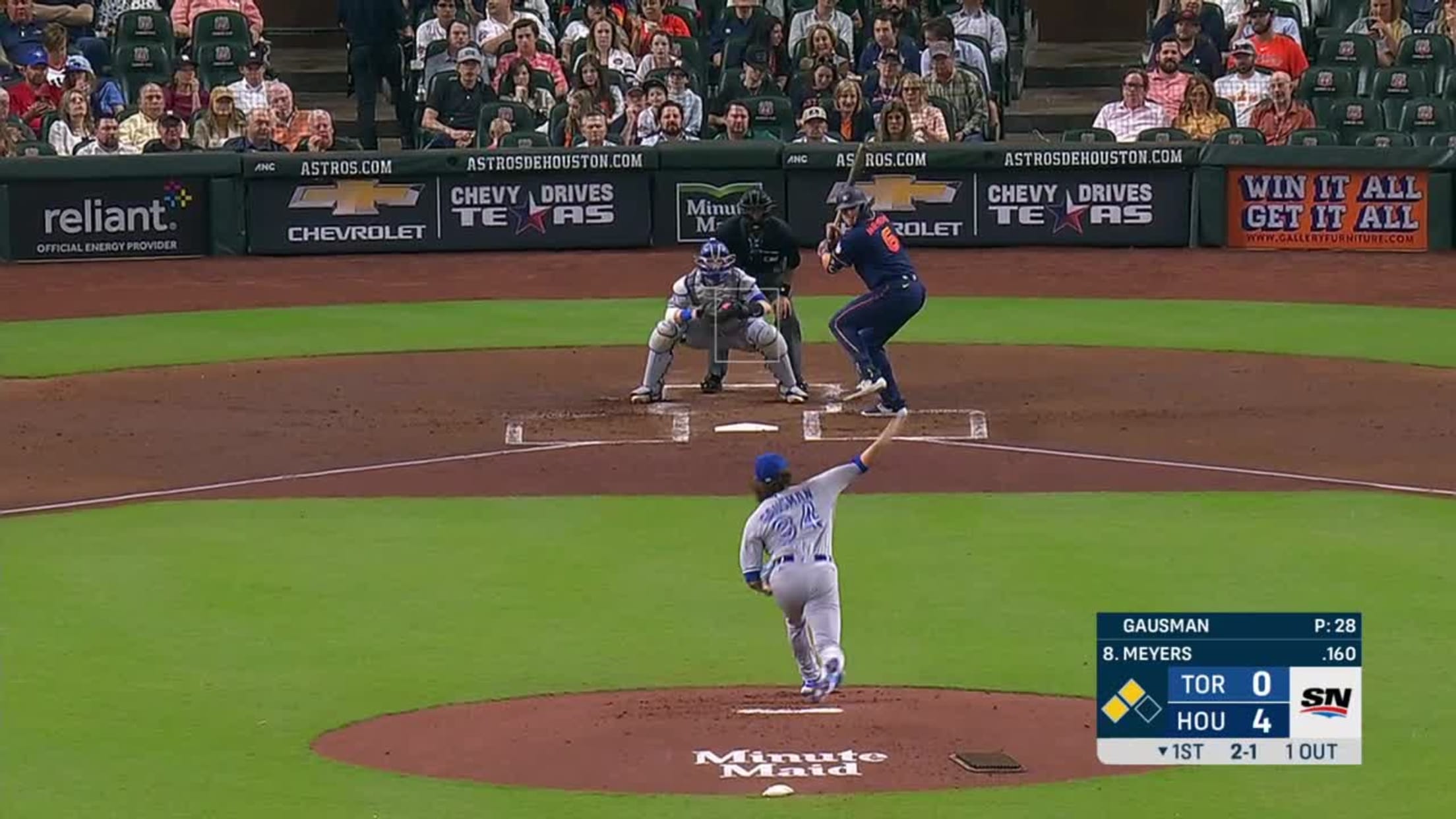 Jake Meyers HAMMERS a Solo Home Run!, 11th HR of 2023, Houston Astros