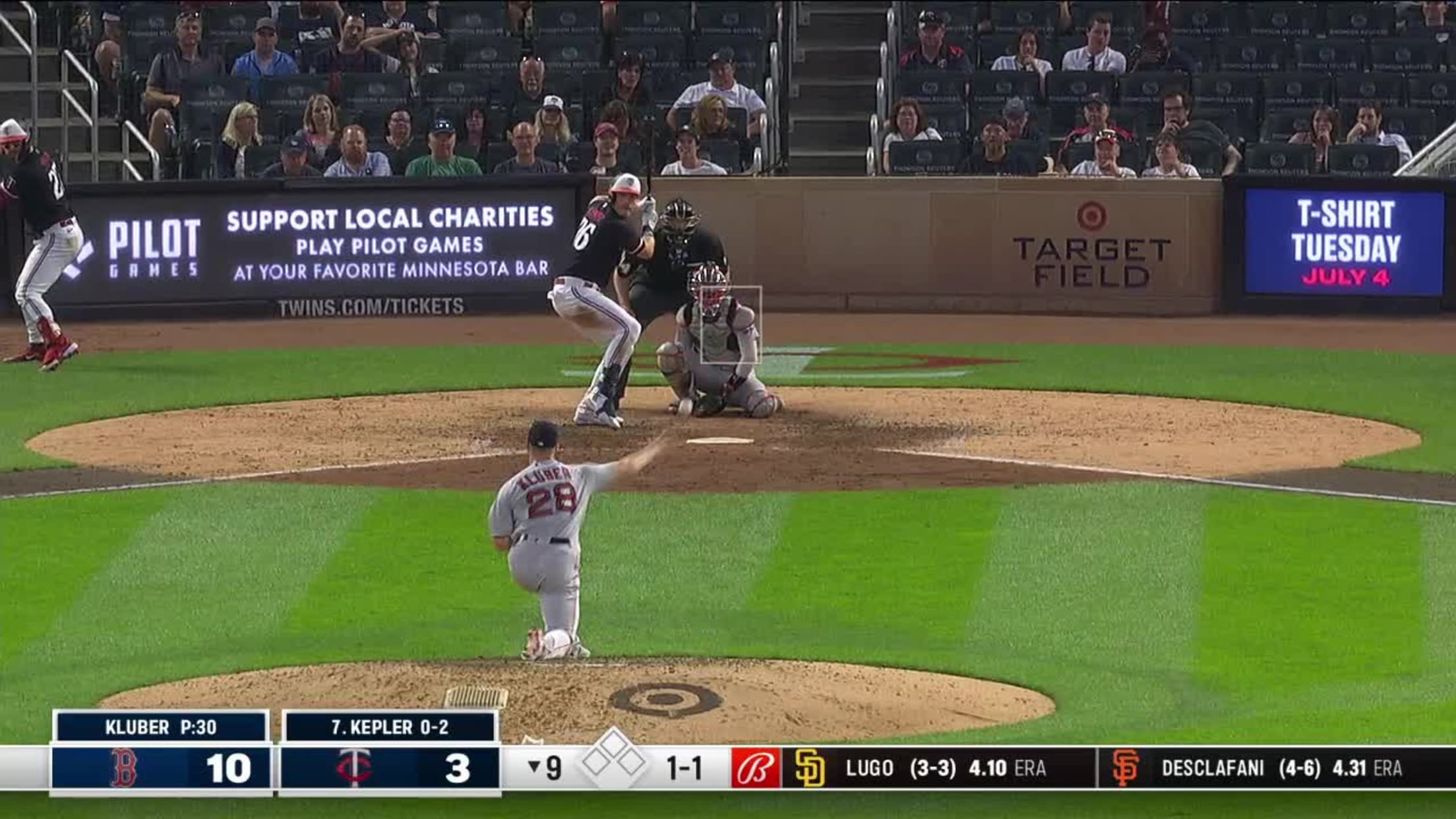 Max Kepler's solo homer (16), 08/04/2023