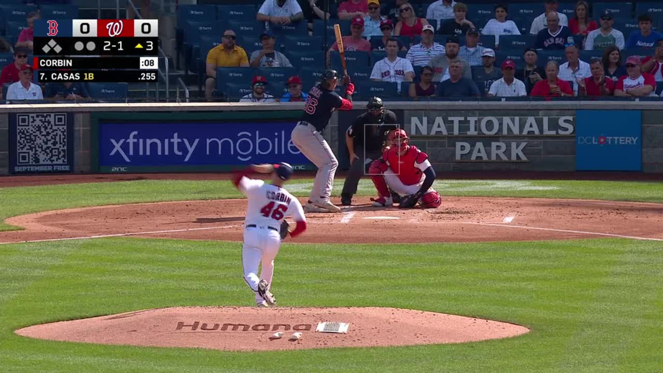 Triston Casas hit his second MLB homer in first at-bat vs. Yankees