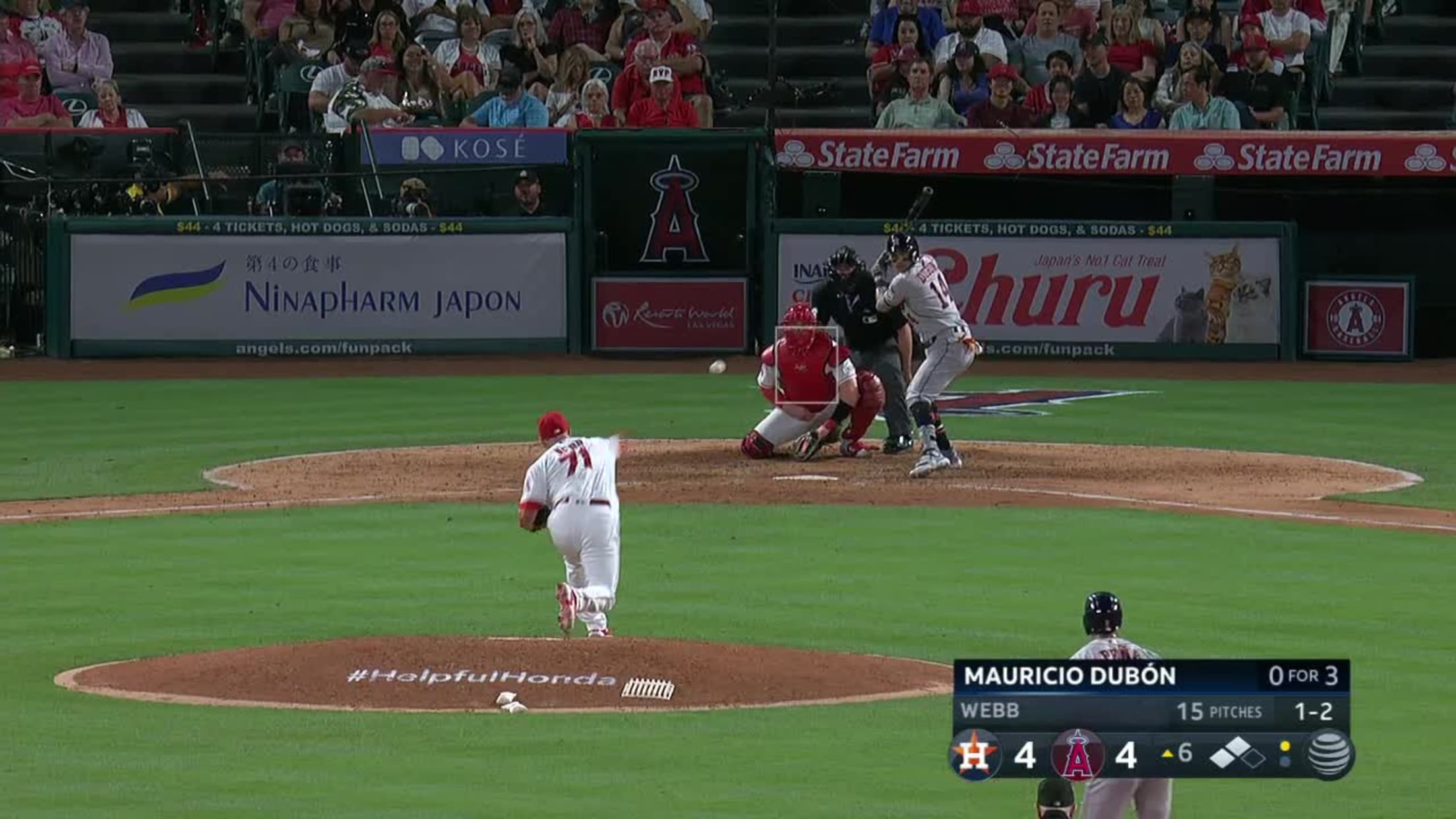 Mauricio Dubón's two-run single, 07/14/2023