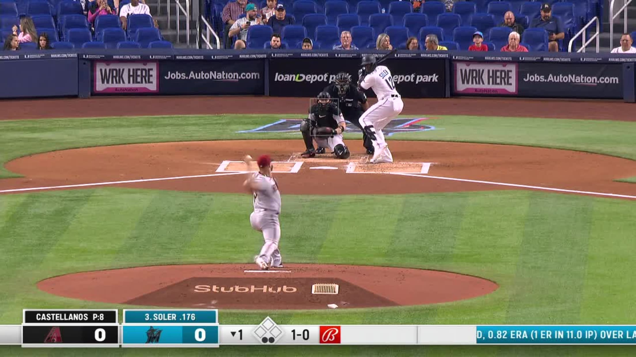 Humberto Castellanos Swinging Strike To Jorge Soler 05 03 22 St Louis Cardinals