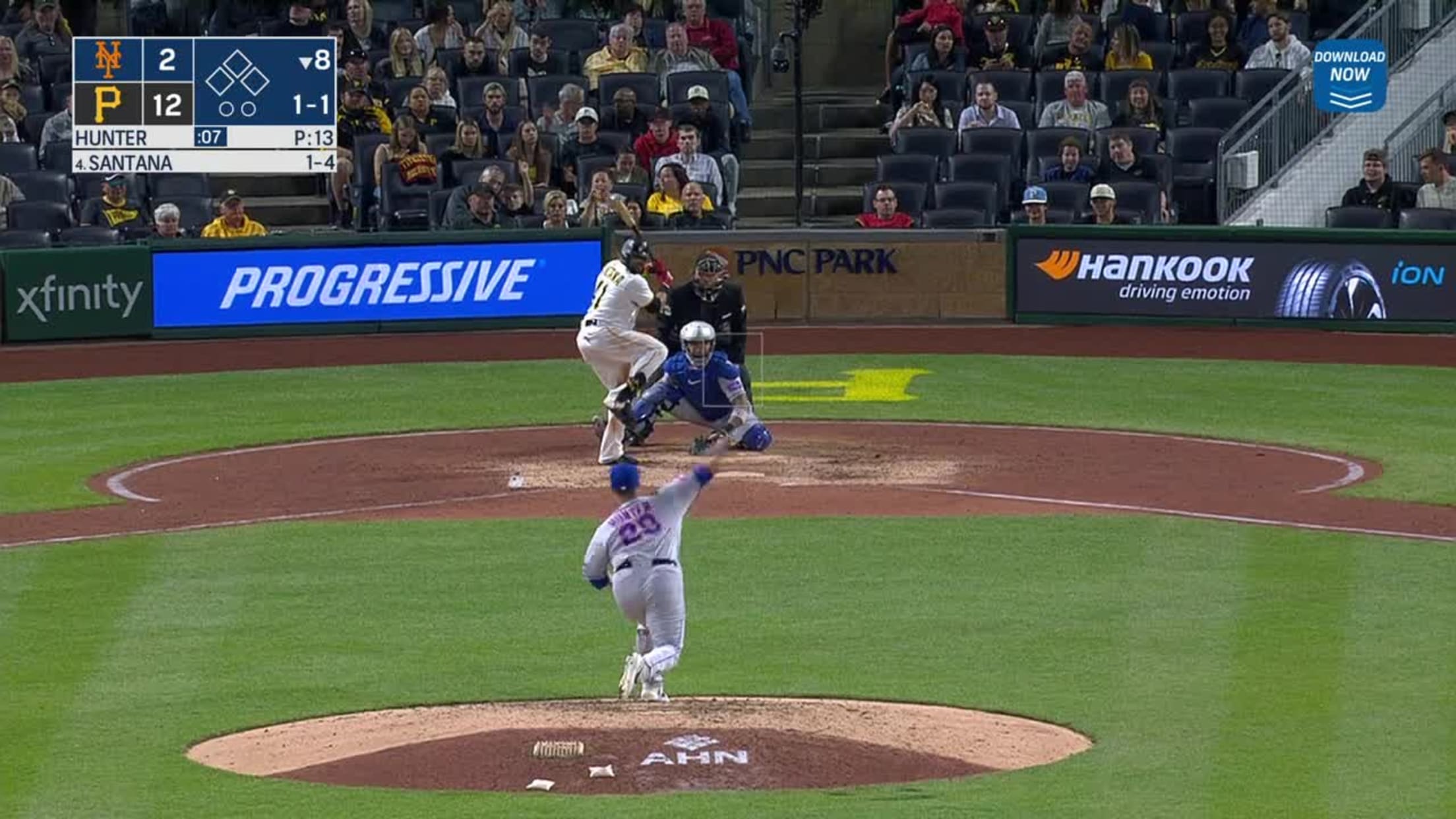 Photo: Pirates Carlos Santana Hits Homer Against Mets - PIT2023060926 