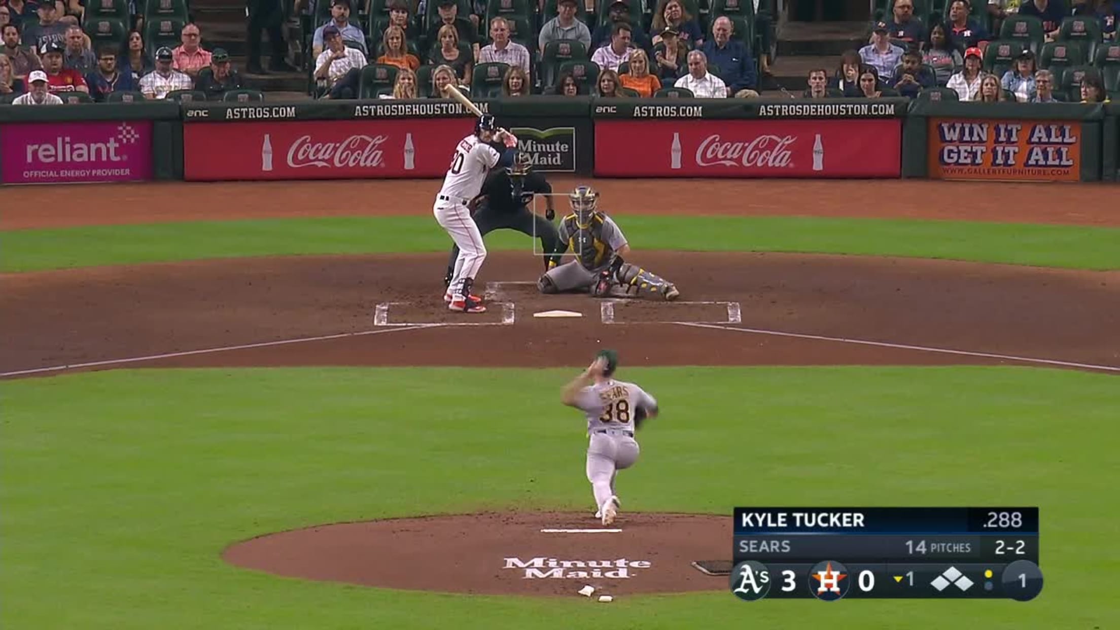 Kyle Tucker's RBI groundout, 09/12/2023