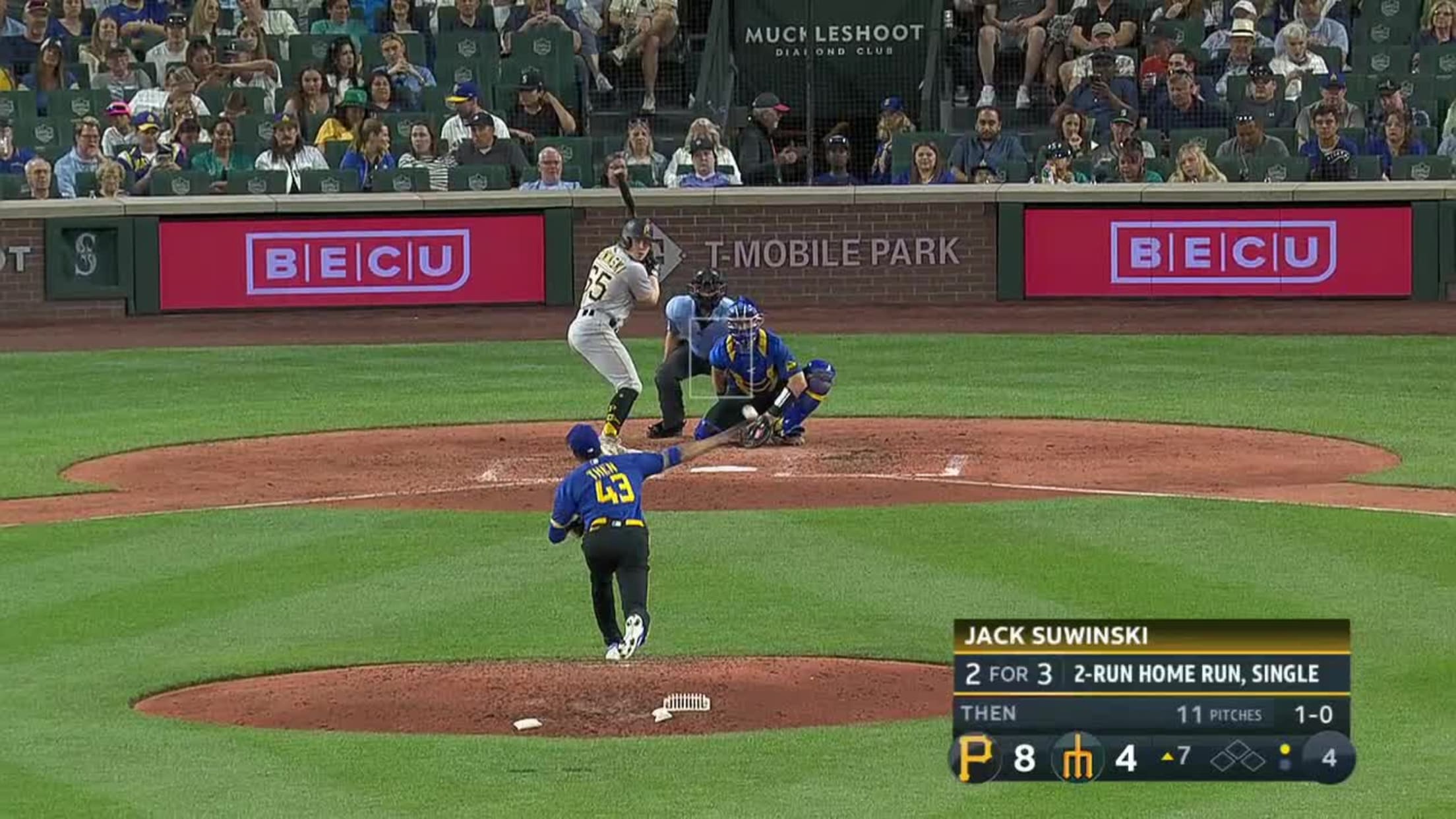 Jack Suwinski's solo homer (7), 05/06/2023