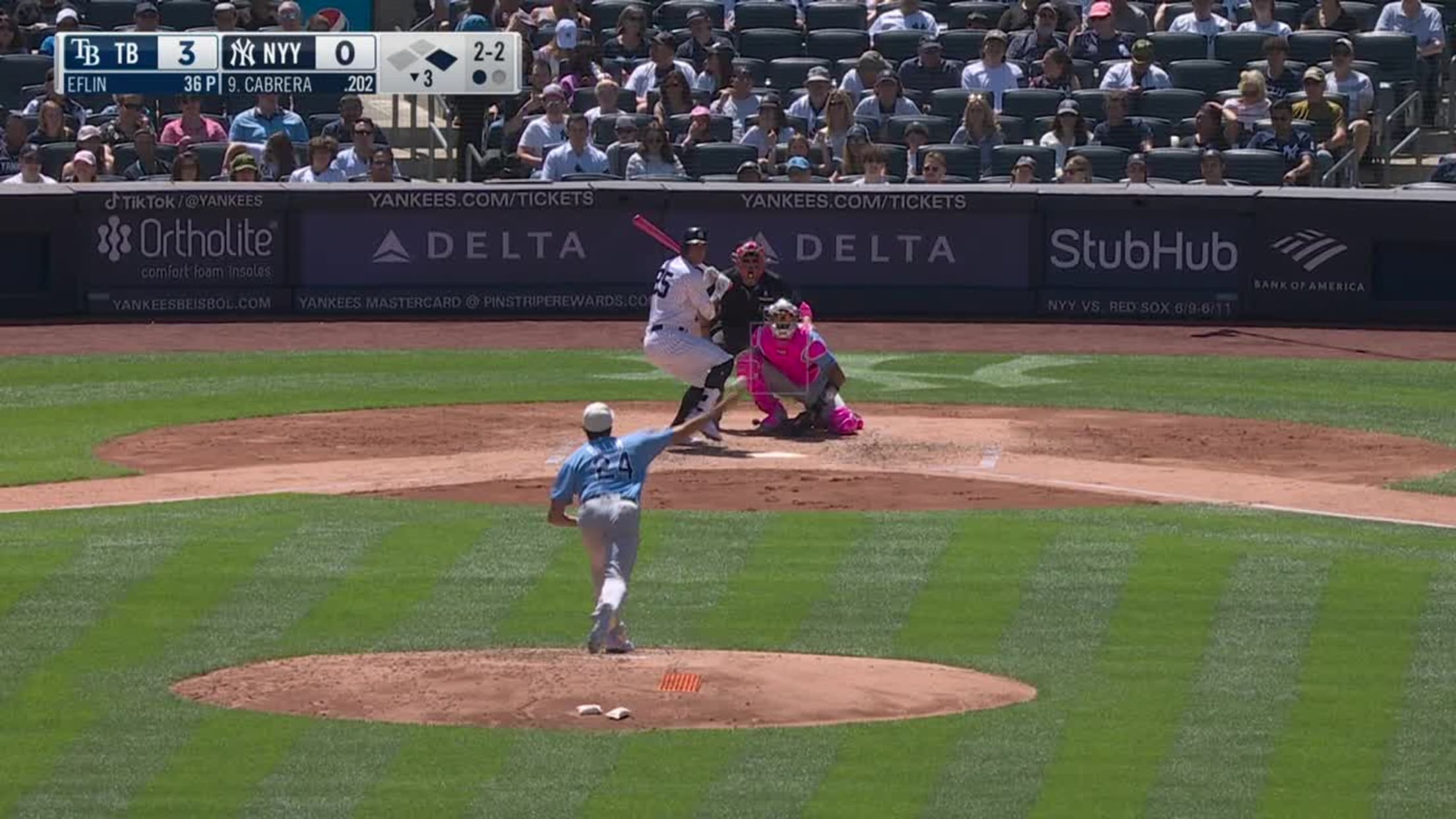 Oswaldo Cabrera's 2-run homer (3), 05/14/2023