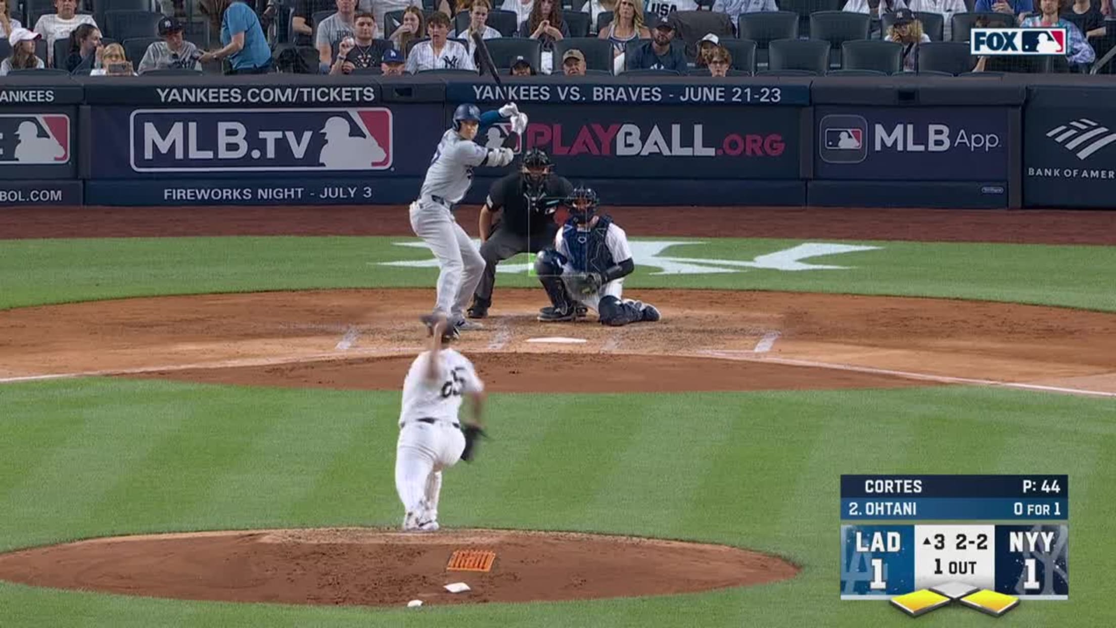 Shohei Ohtani's RBI single | 06/08/2024 | Los Angeles Dodgers