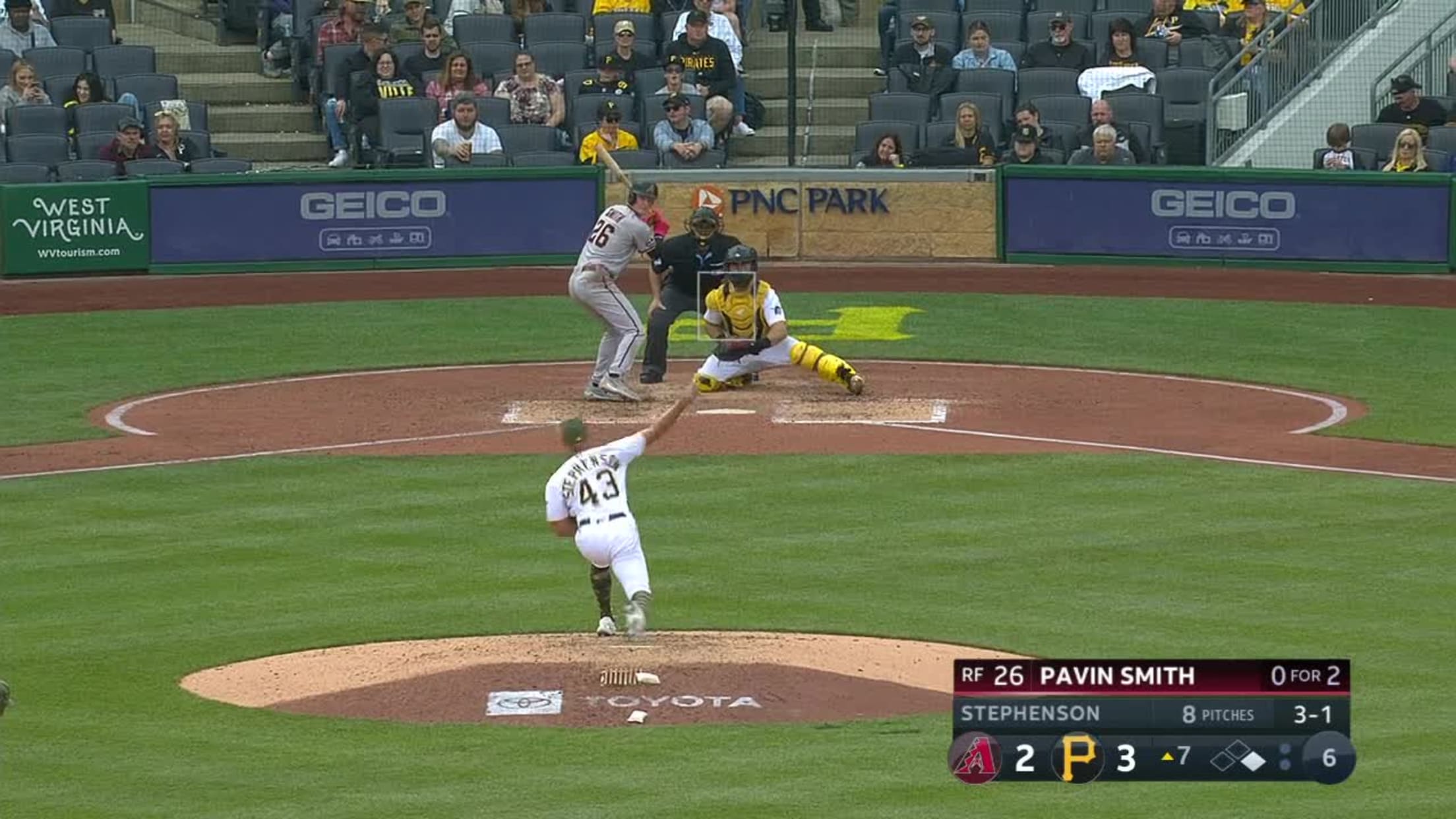 Pavin Smith's go-ahead homer (3), 05/20/2023