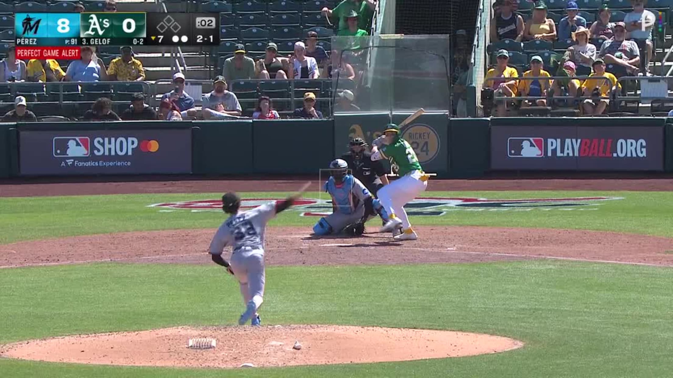 Eury Pérez completes seven perfect innings | 07/05/2026 | MLB.com
