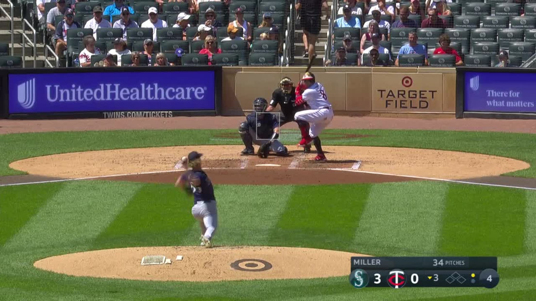 Christian Vazquez: Game-Used Broken Bat - Home Run (First Twins HR) -  6/19/2023 - Boston Red Sox vs. Minnesota Twins