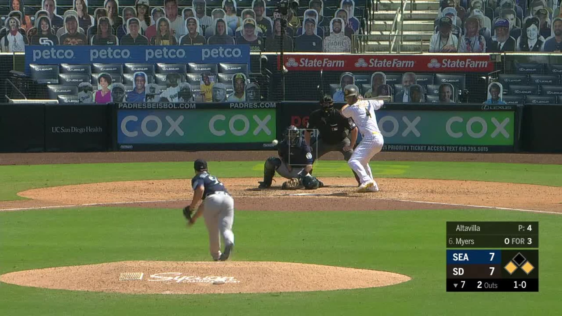 Wil Myers' three-run home run, 07/06/2021