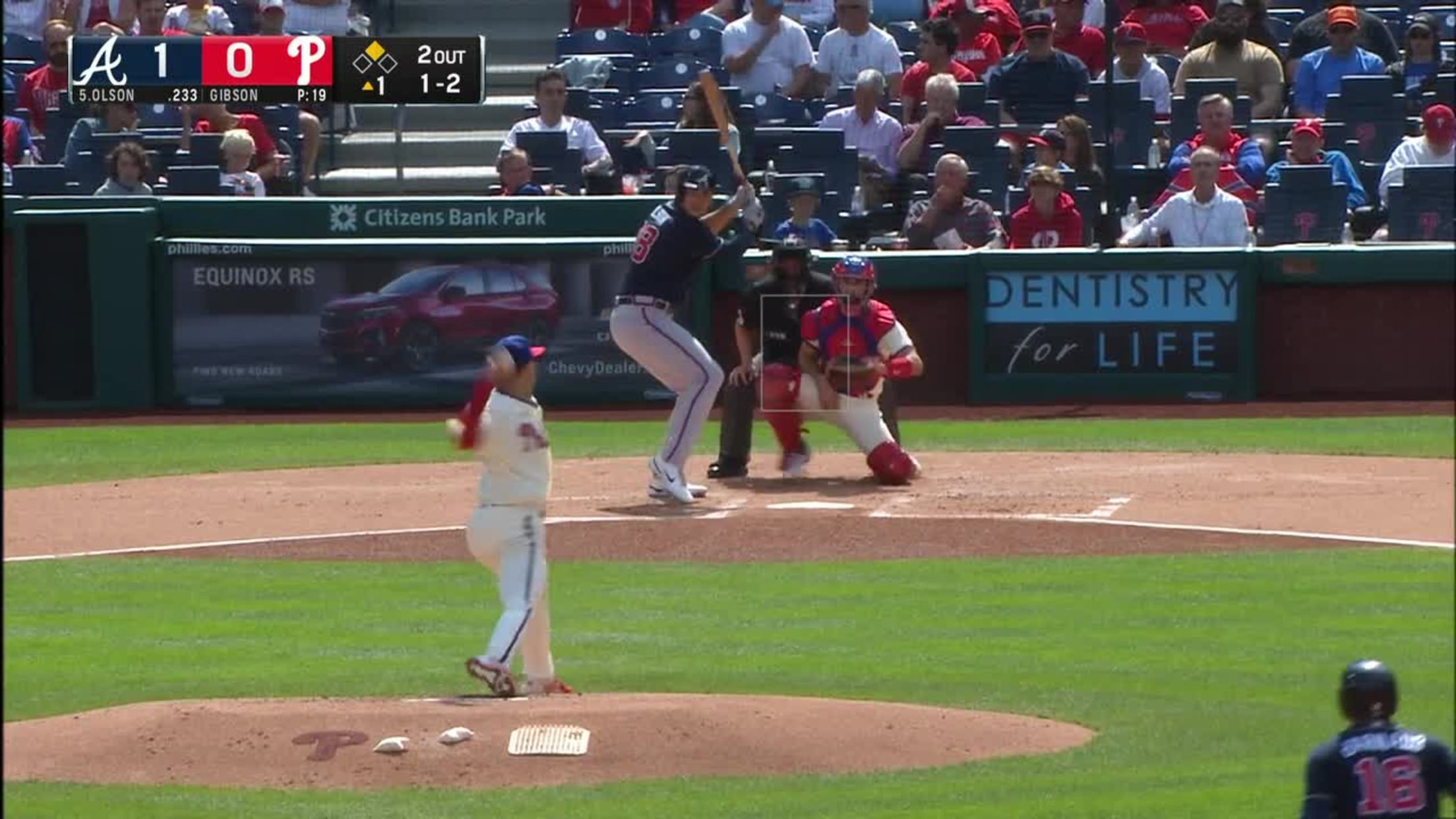 Codify on X: Matt Olson just completely obliterated this baseball! 118.6  MPH off the bat is the highest exit velocity Statcast has EVER recorded off  of an Olson hit and this ball