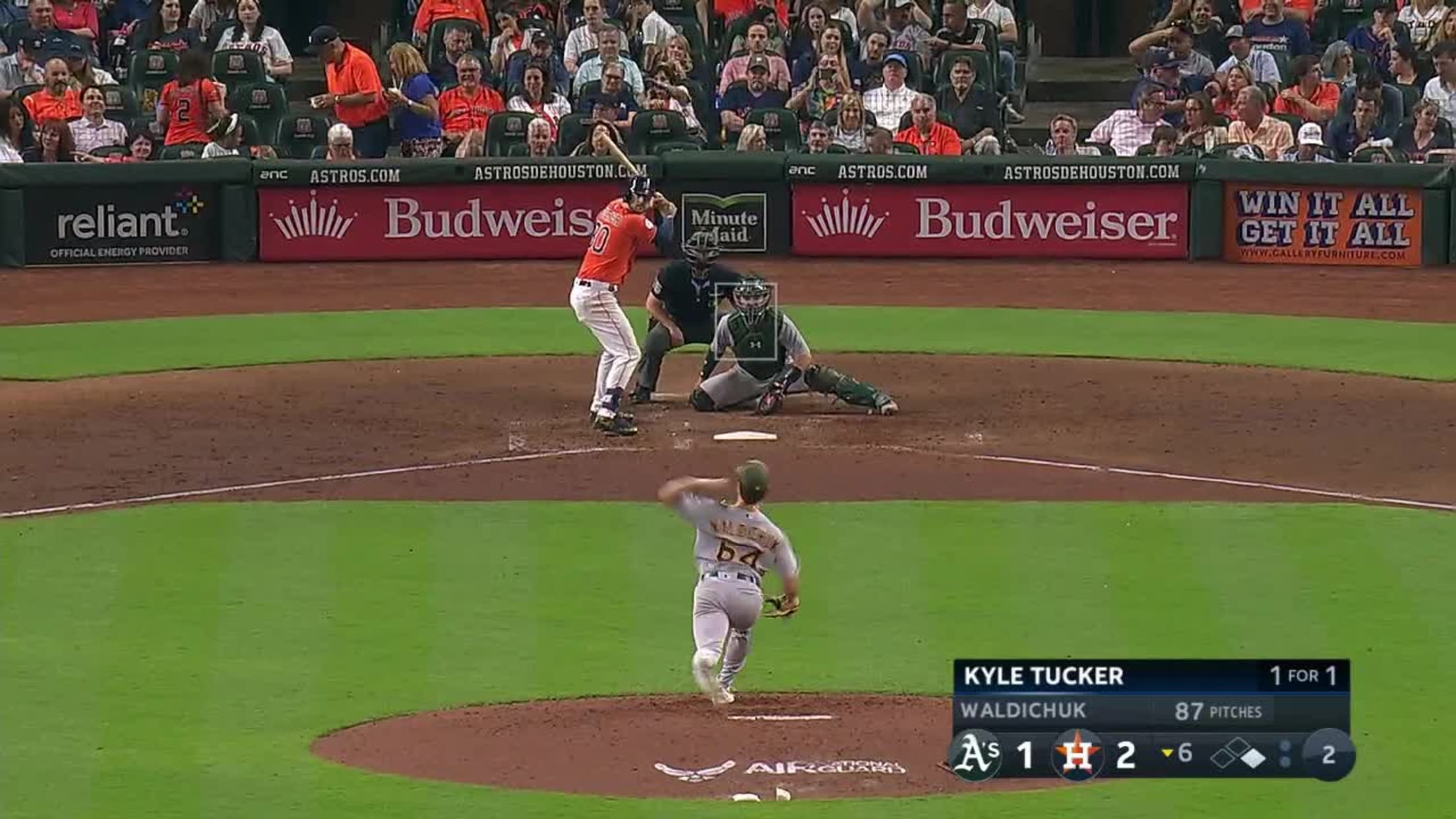 MLB Network - Kyle Tucker's 2nd inning home run was in the air for