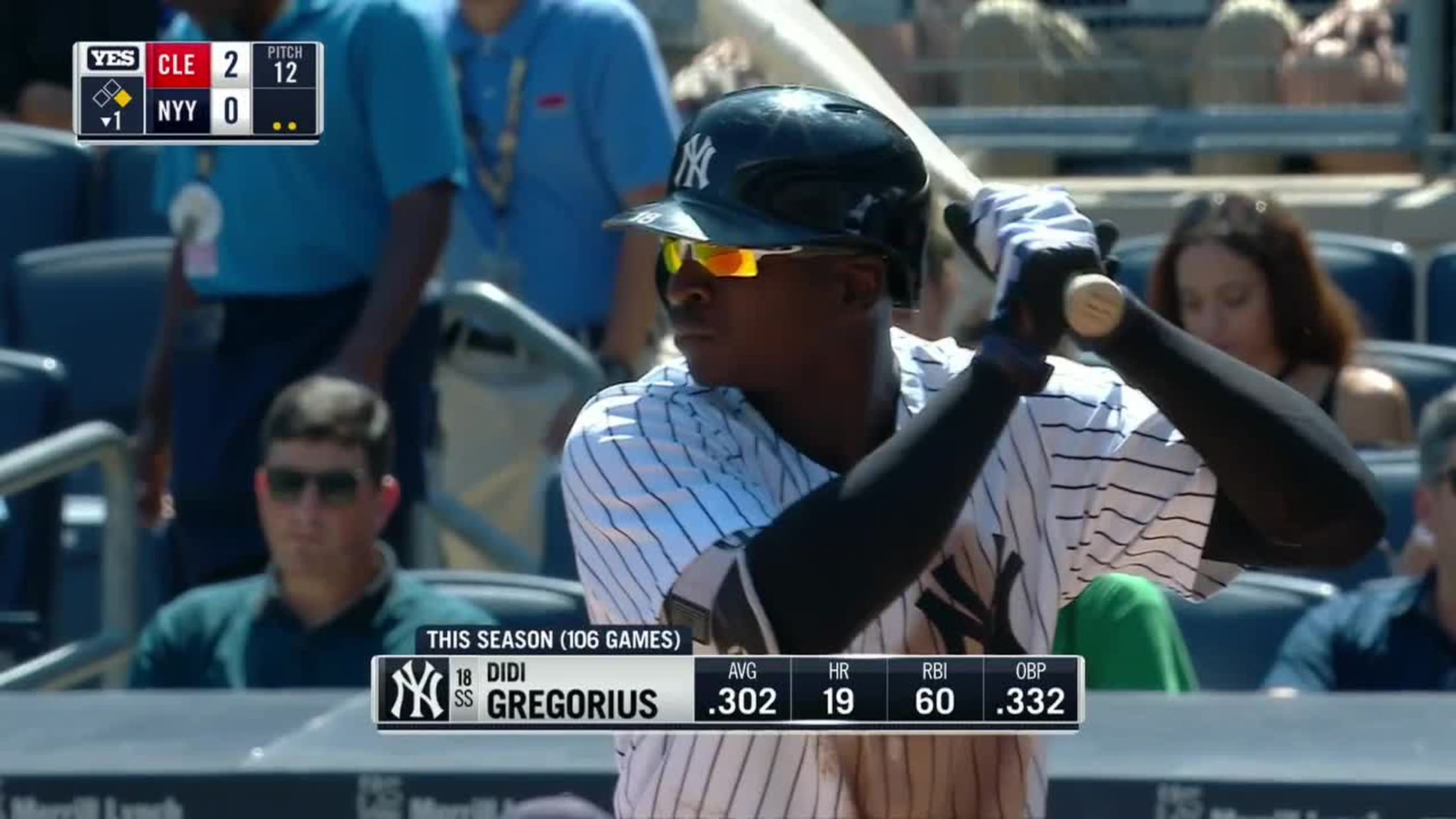 Trevor Bauer Ball to Didi Gregorius, 10/09/2017