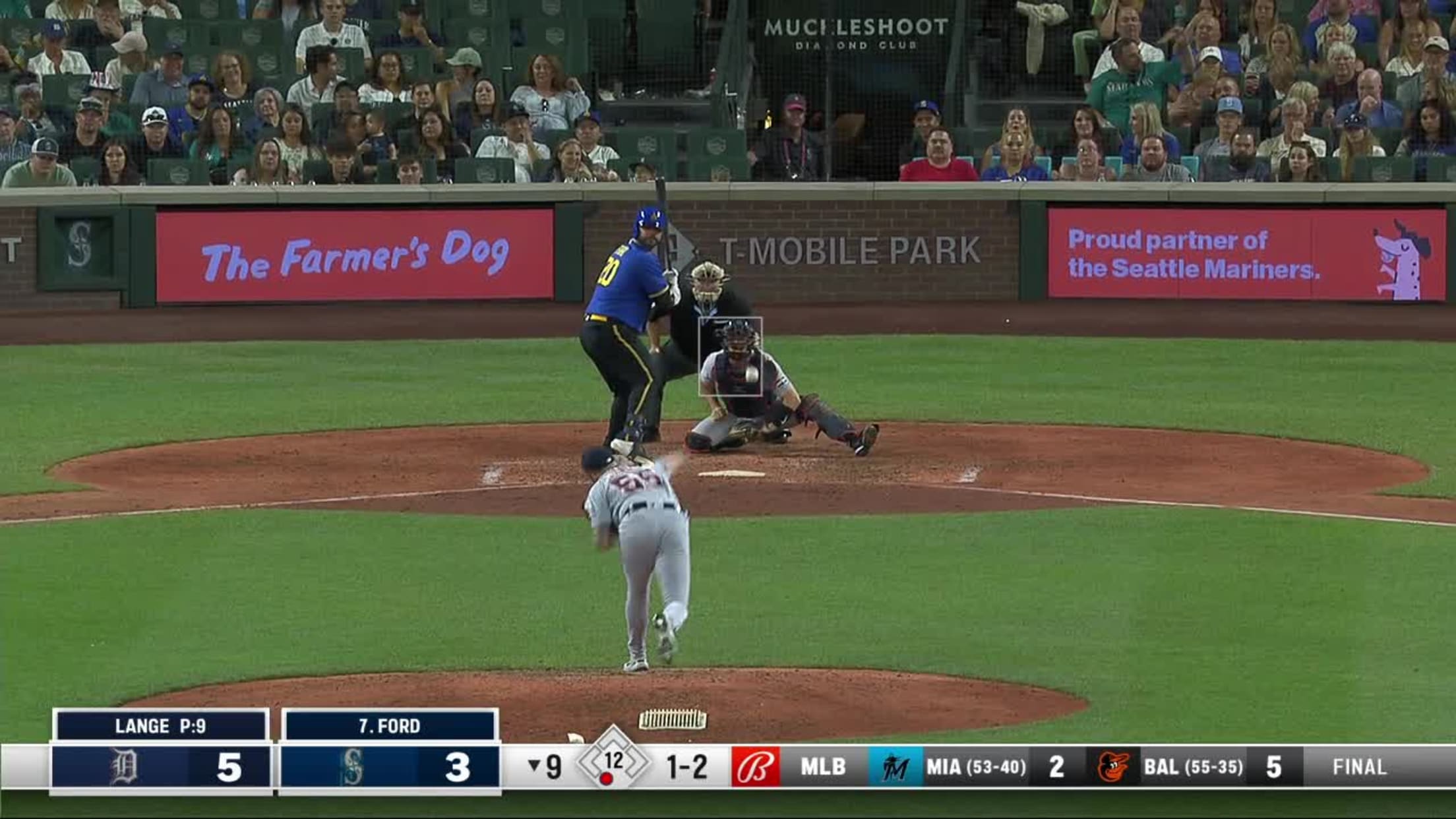 Mike Ford's game-tying single, 09/16/2023