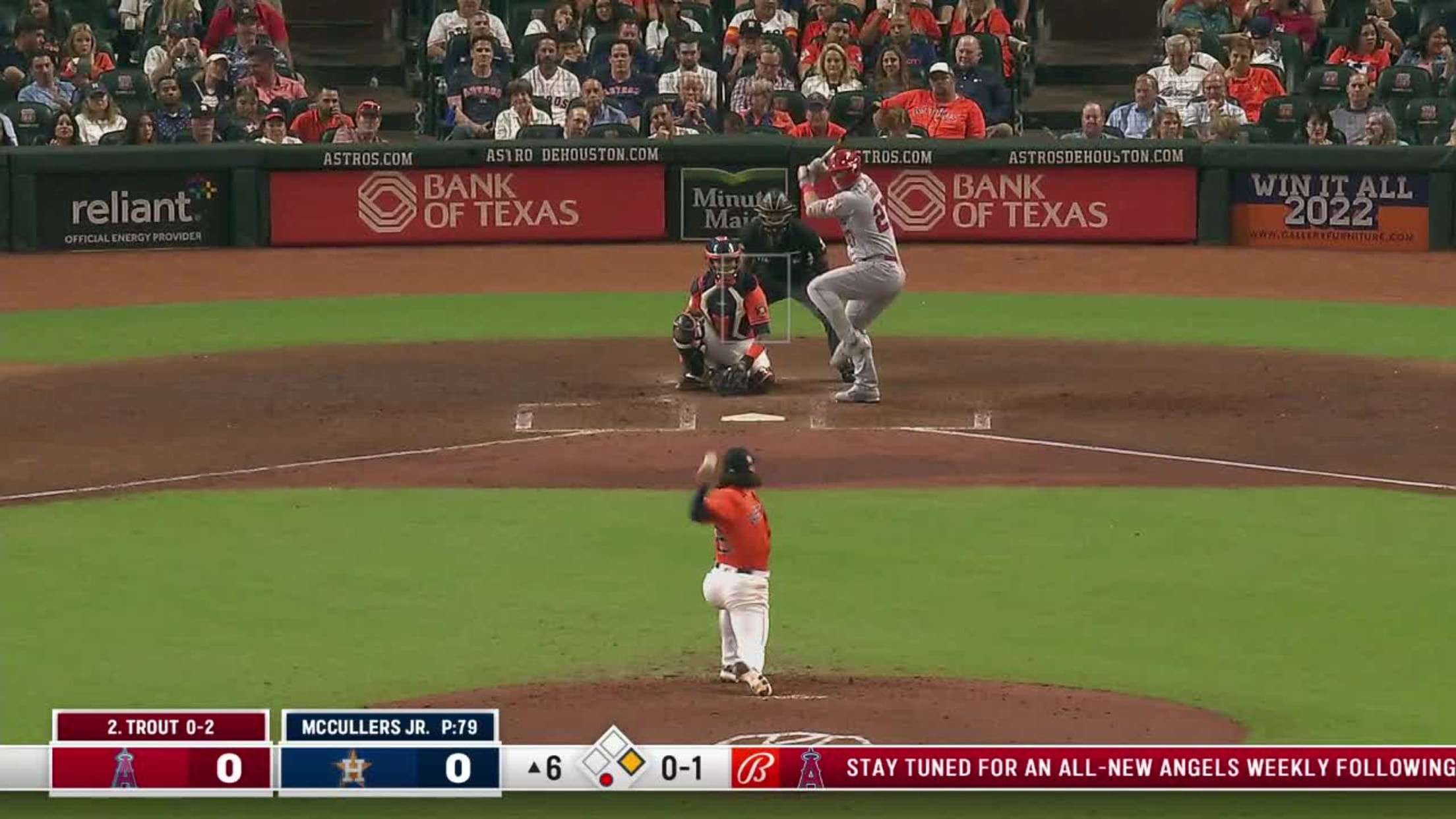 Mike Trout's two-run homer (33), 09/09/2022