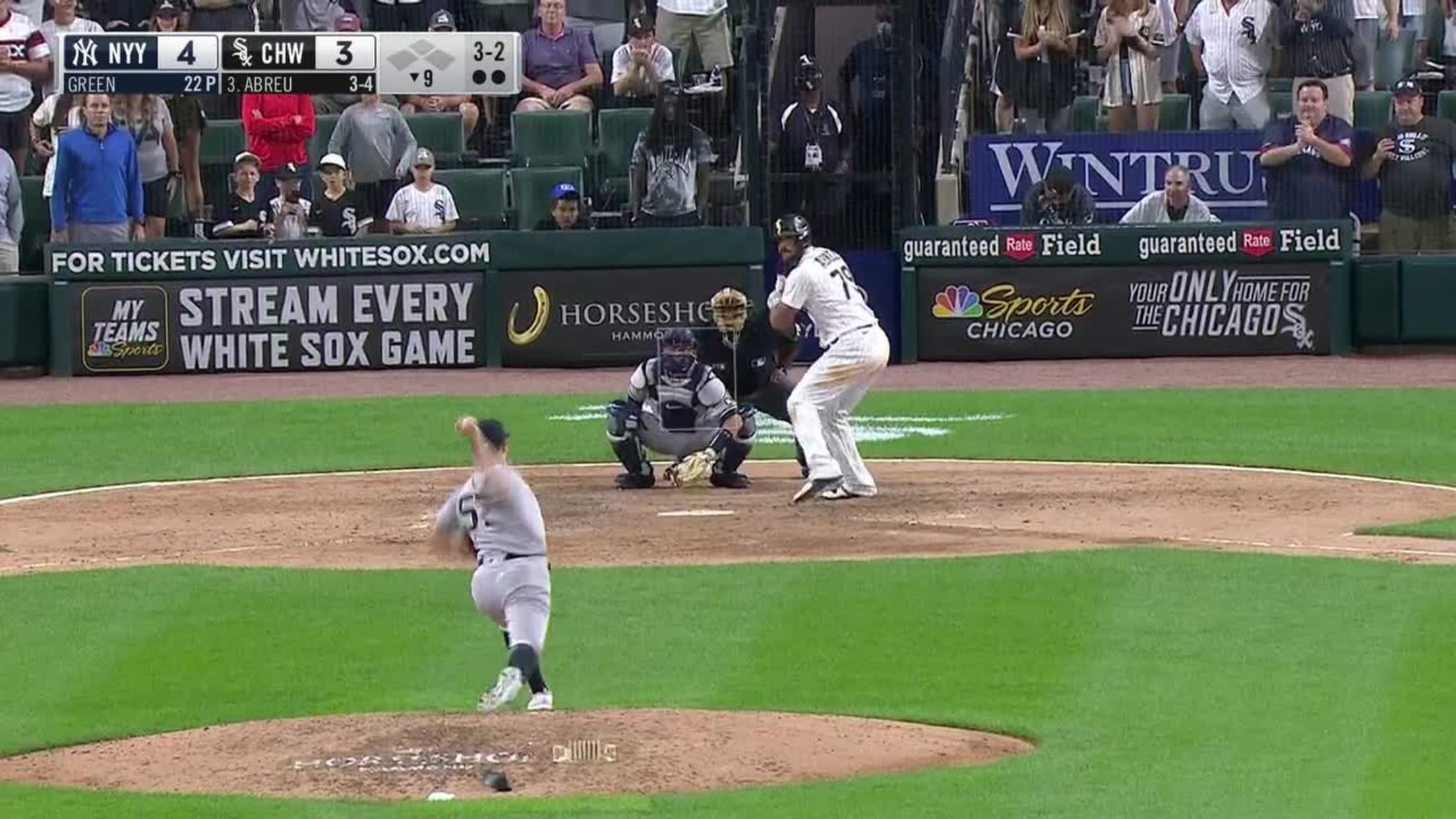 José Abreu's game-tying homer, 08/14/2021