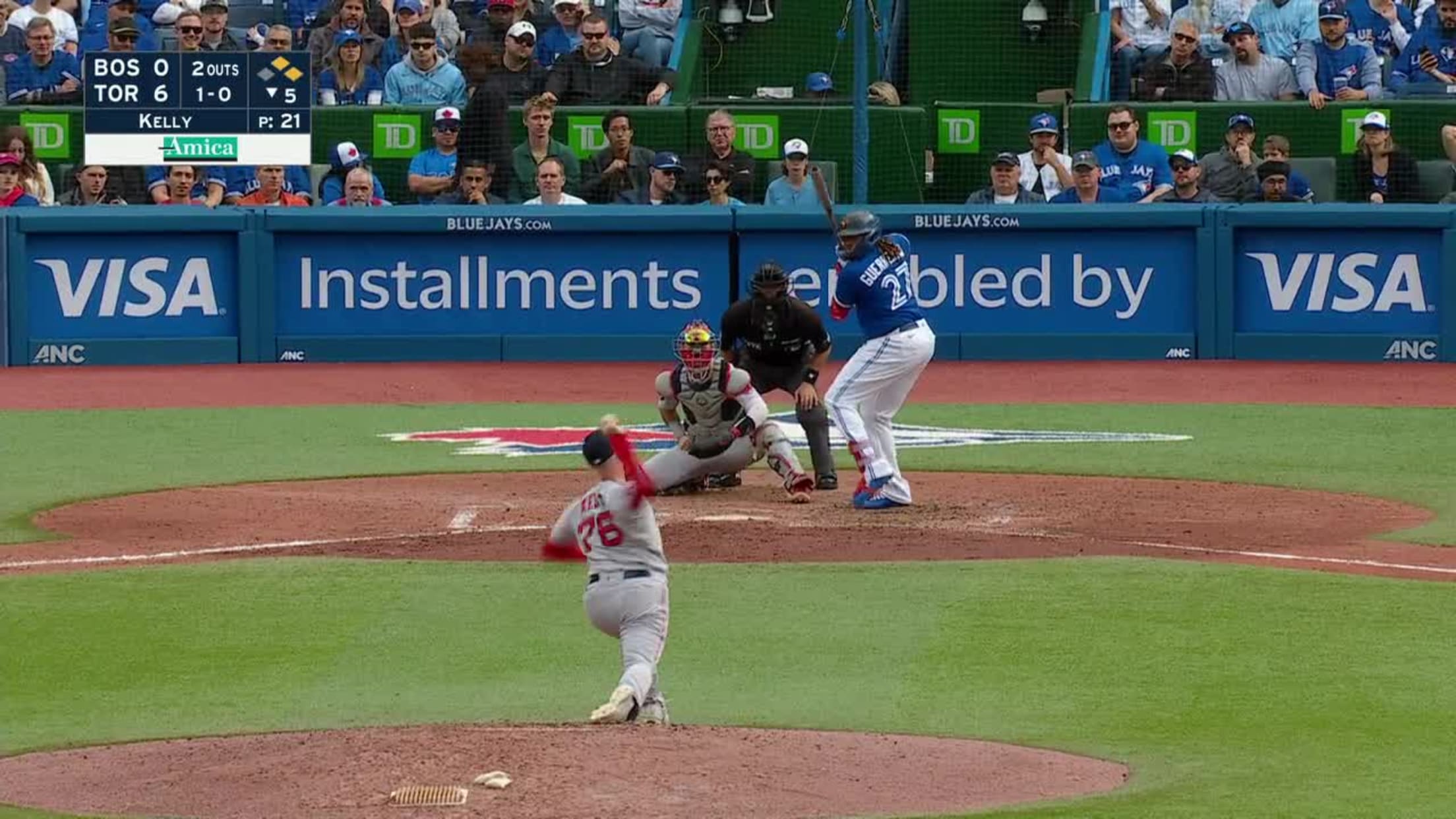 MLB on X: The return of Vladimir Guerrero Jr. did not disappoint. 👏  #HRDerby  / X