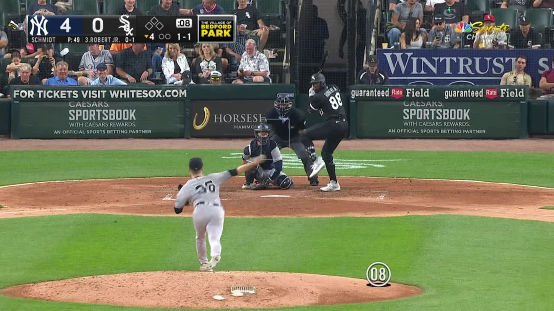 White Sox' Luis Robert Jr solo HR vs. Mets – NBC Sports Chicago